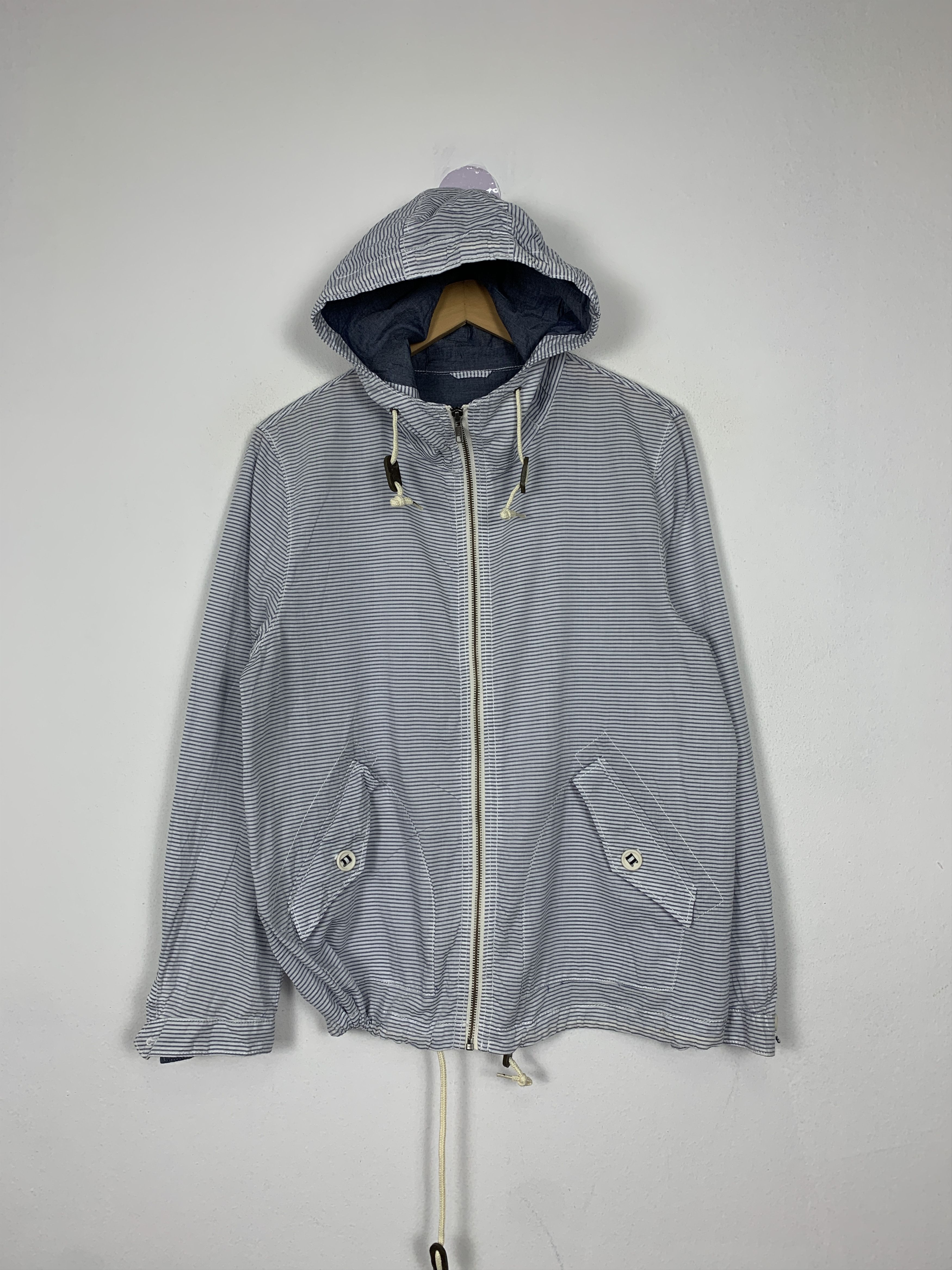 Japanese Brand × Vintage Vintage VILLAND Zip Up Hoodie Windbreaker Jacket Size US S / EU 44-46 / 1 - 1 Thumbnail
