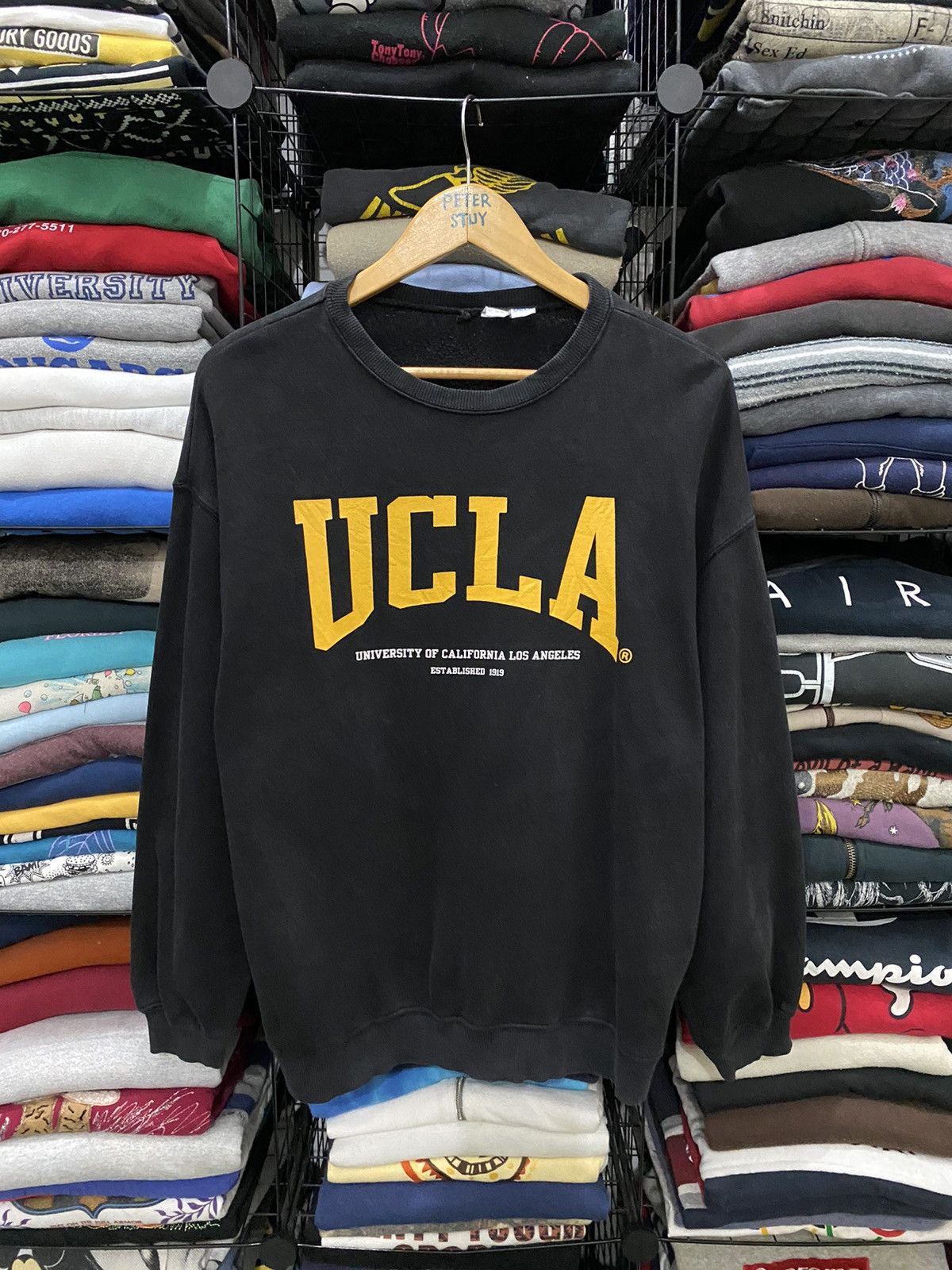 Vintage Vintage UCLA Sweater big logo Size US S / EU 44-46 / 1 - 1 Thumbnail