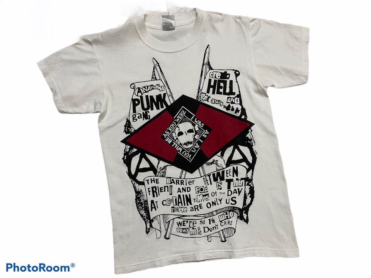 Band Tees × Other × Vintage Vintage T Shirt Band Punk Size US S / EU 44-46 / 1 - 1 Thumbnail