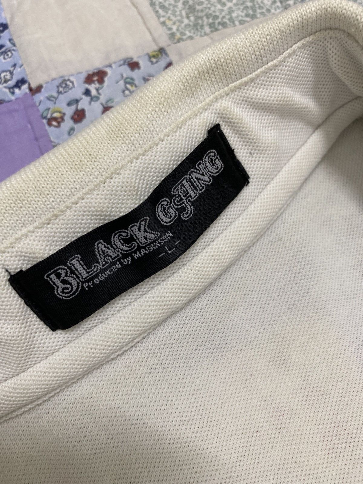 Japanese Brand × Vintage Vintage black gang polo Size US L / EU 52-54 / 3 - 6 Thumbnail