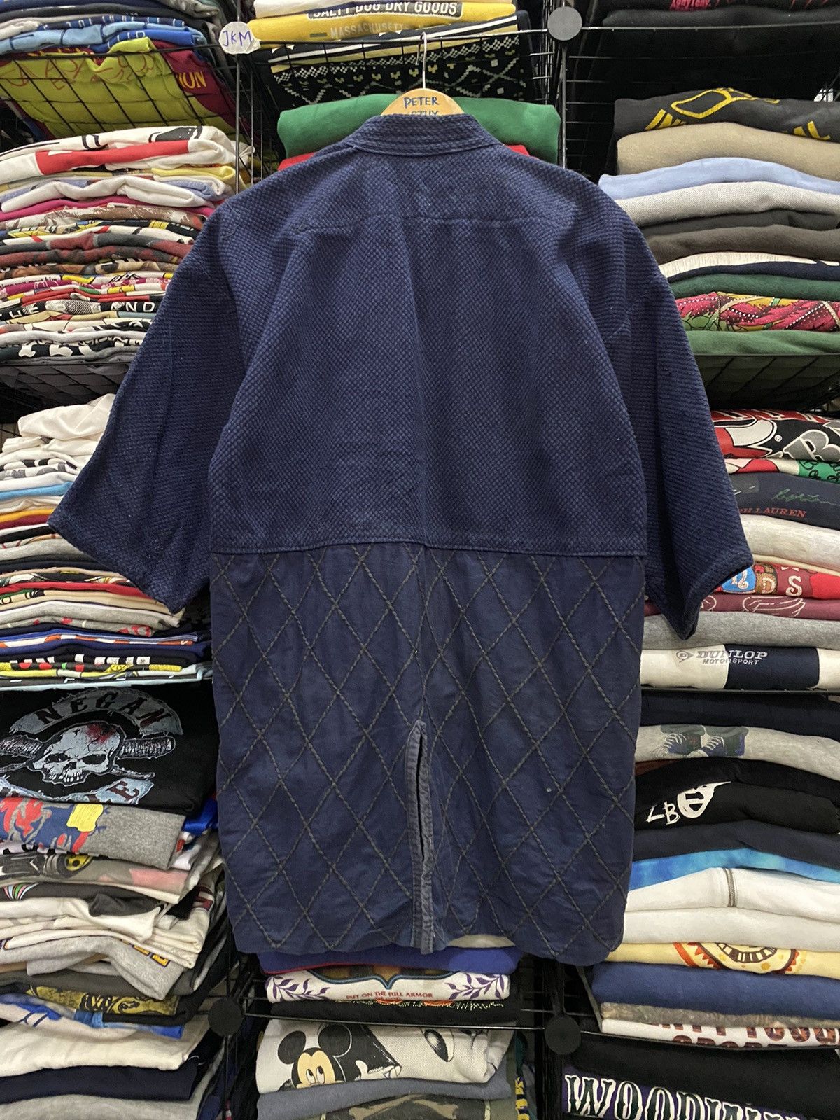 Indigo Japanese Kimono Indigo Design Style Jacket Size US M / EU 48-50 / 2 - 5 Thumbnail