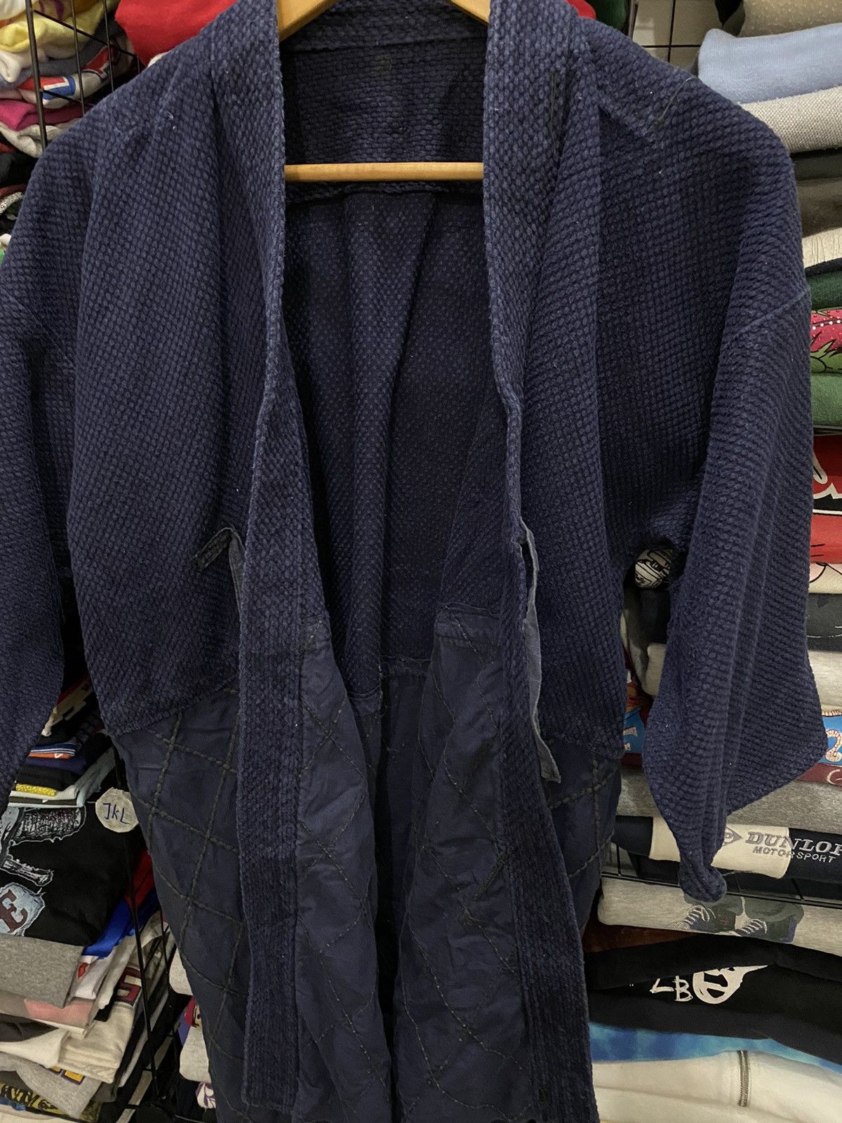 Indigo Japanese Kimono Indigo Design Style Jacket Size US M / EU 48-50 / 2 - 3 Thumbnail