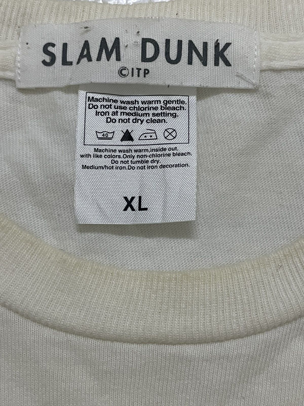 Cartoon Network Vintage Slam Dunk T.Shirt Size US L / EU 52-54 / 3 - 4 Thumbnail