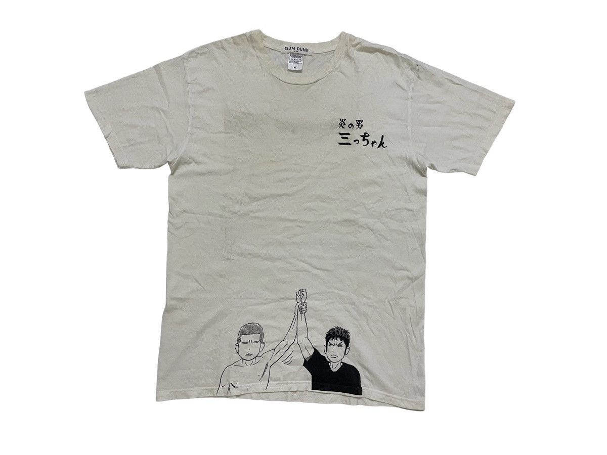 image of Animal Tee x Cartoon Network Vintage Slam Dunk T.shirt in White, Men's (Size Large)