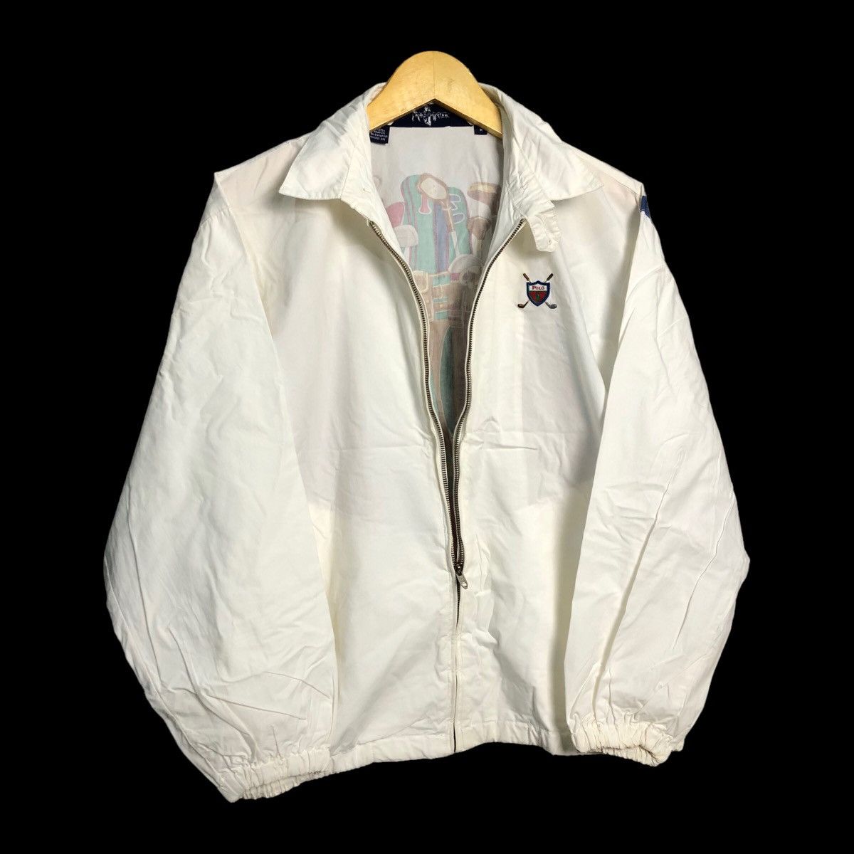 Polo Ralph Lauren × Ralph Lauren Vintage Polo Ralph Lauren Golf Club Jacket Size US M / EU 48-50 / 2 - 2 Thumbnail