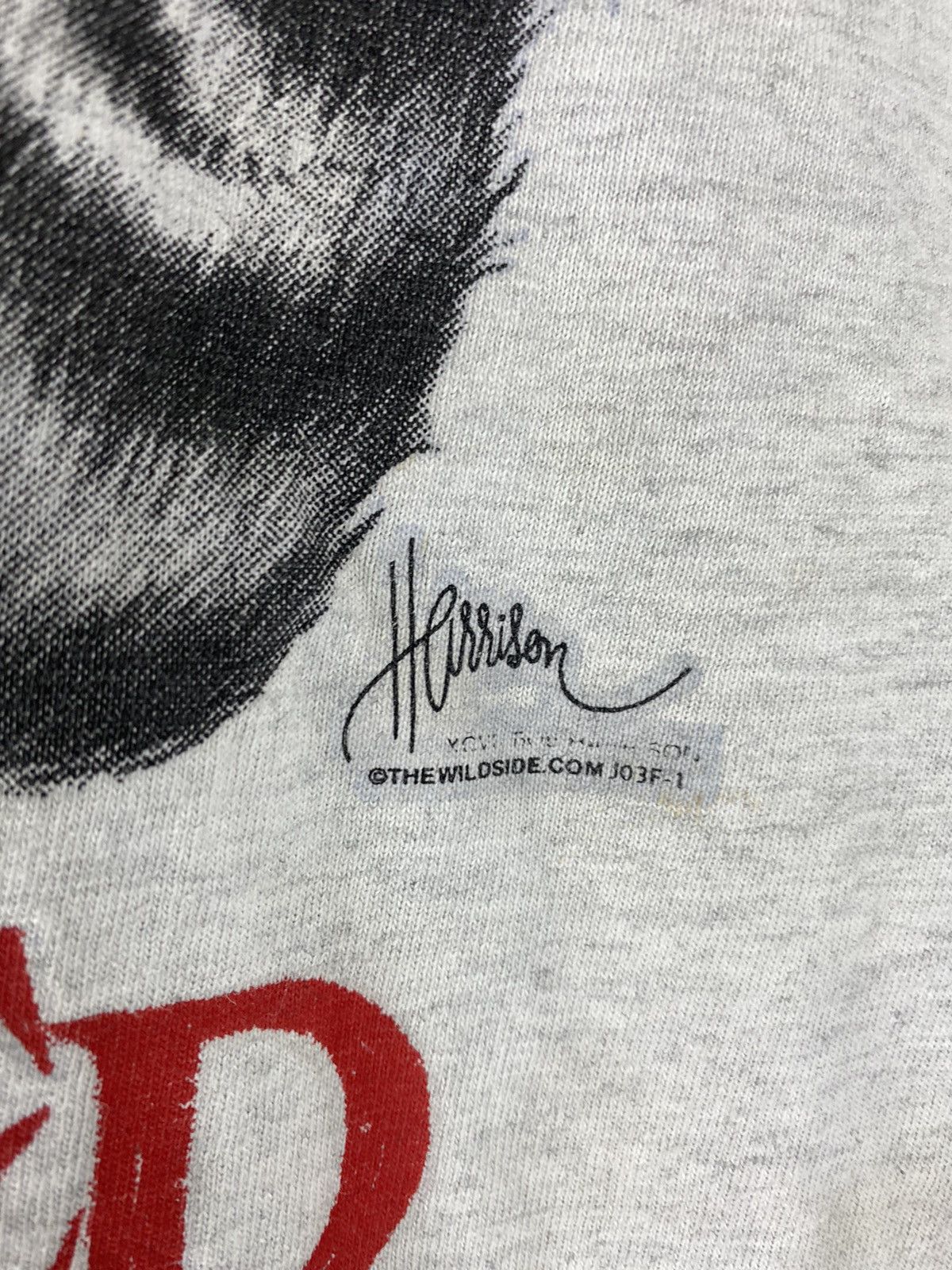 Jerzees × Vintage Vintage Harrison “Stressed Out” T-shirt Size US XL / EU 56 / 4 - 3 Thumbnail