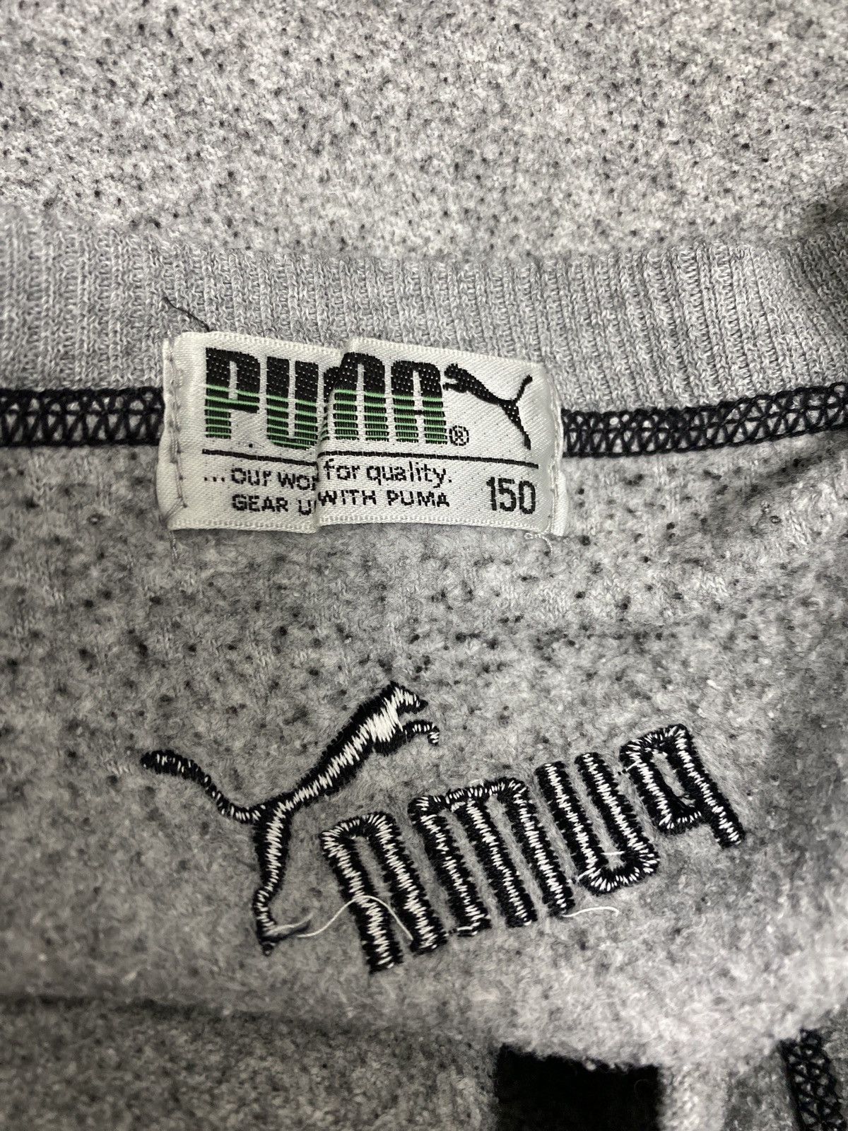 Puma × Vintage VINTAGE 80’s PUMA BIG LOGO SWEATSHIRT Size US M / EU 48-50 / 2 - 6 Thumbnail