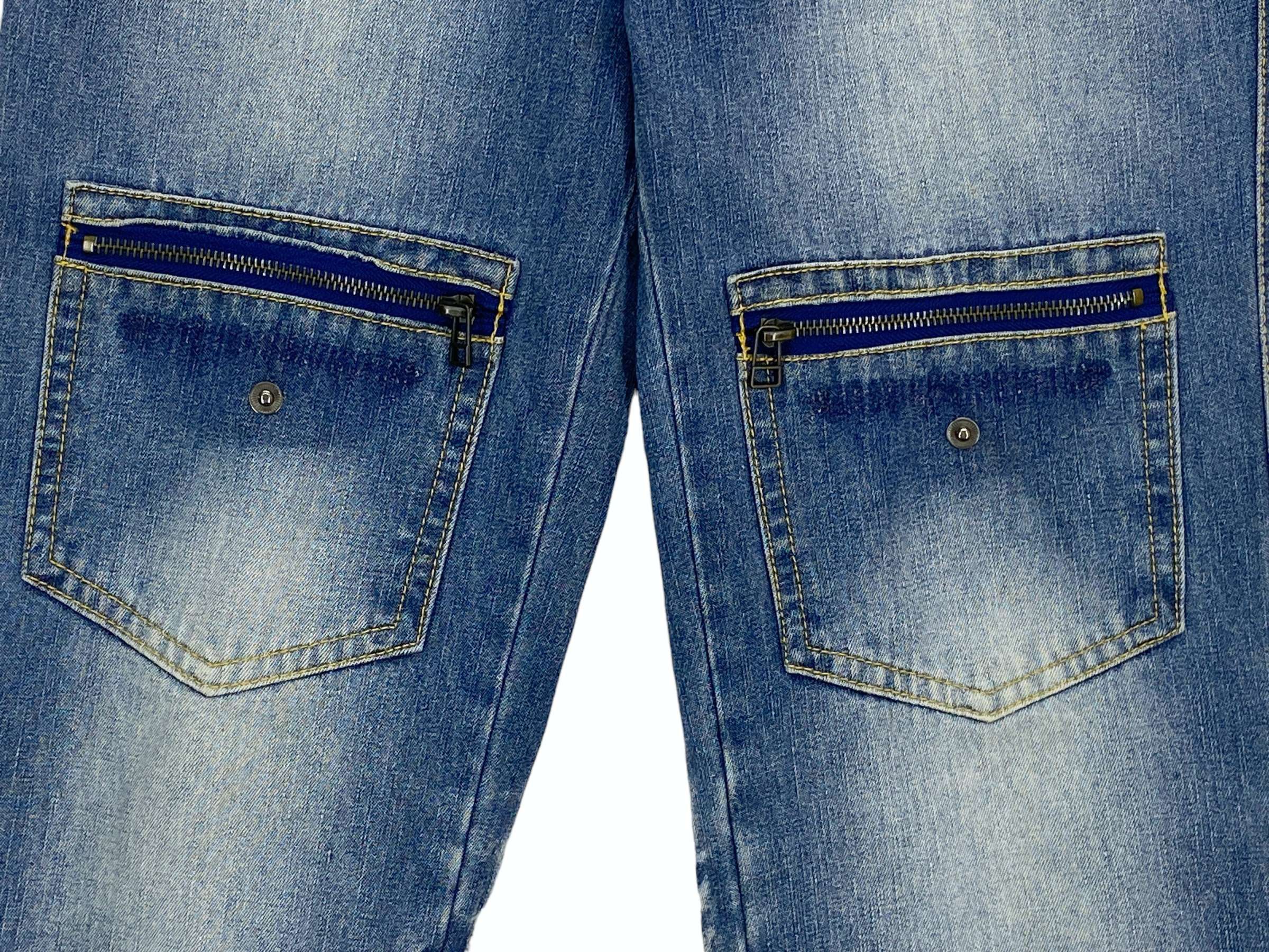 Japanese Brand Zero Sail Jeans Multi Pocket Jeans Size US 29 - 11 Thumbnail