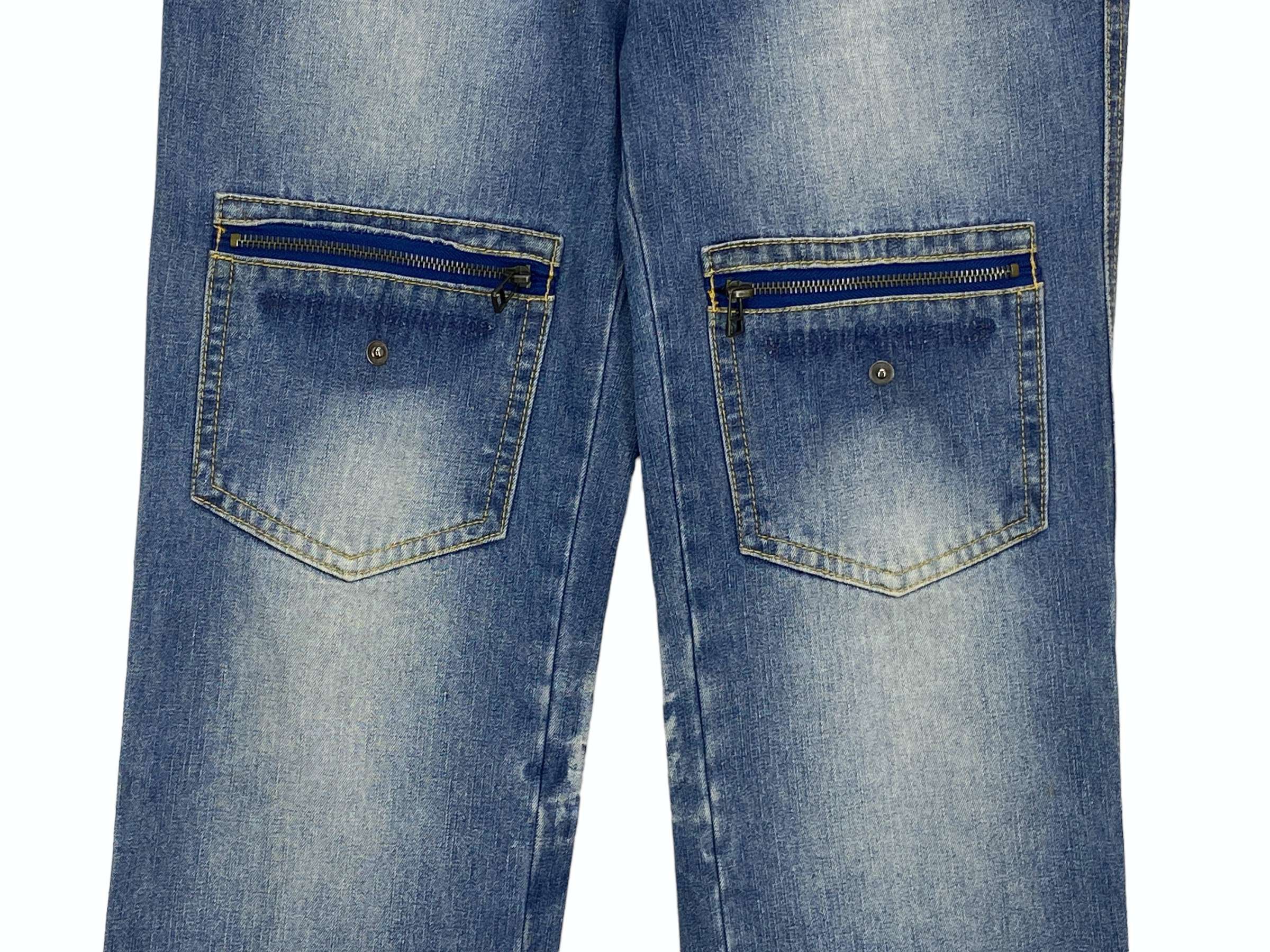 Japanese Brand Zero Sail Jeans Multi Pocket Jeans Size US 29 - 4 Thumbnail