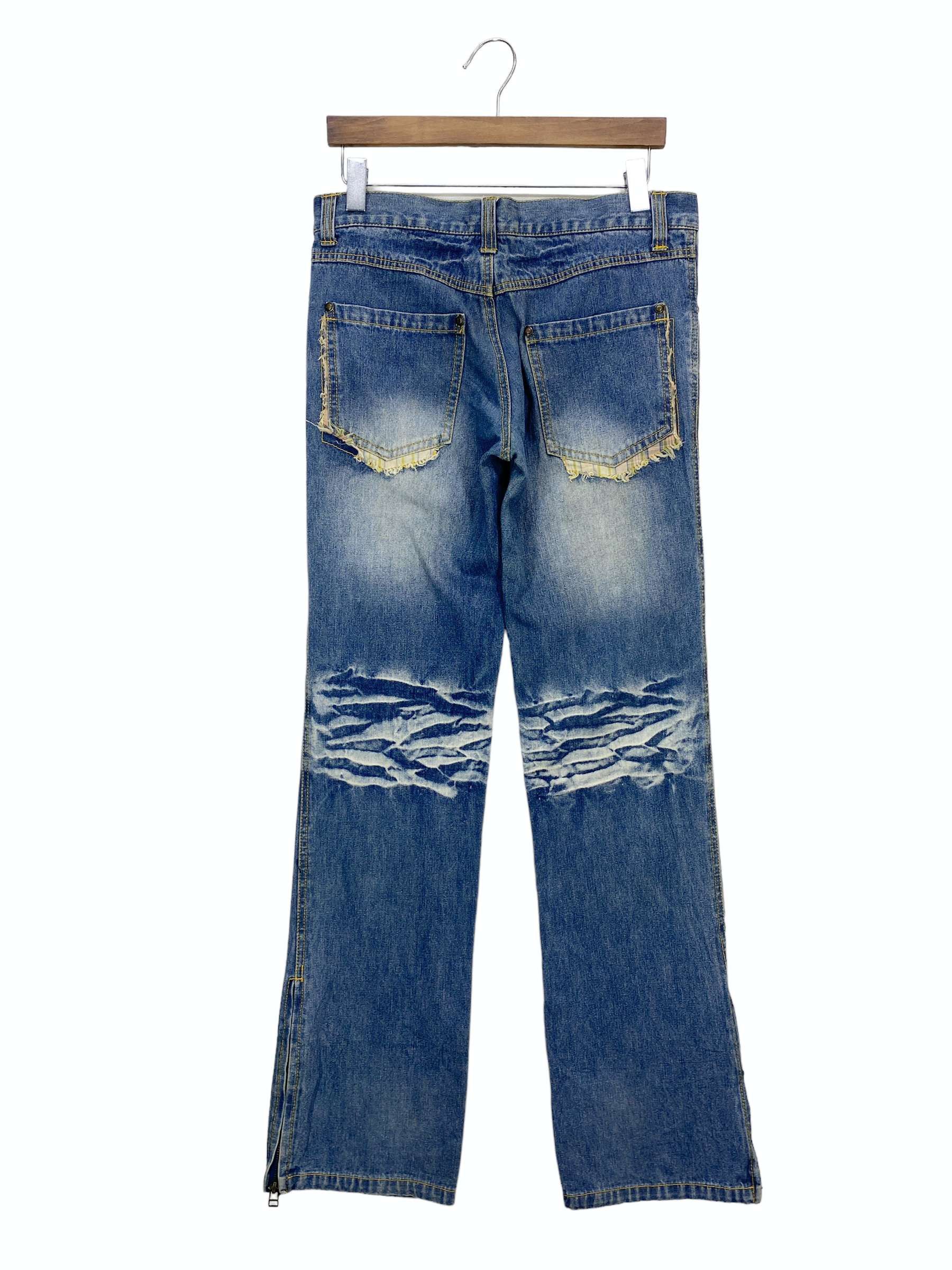 Japanese Brand Zero Sail Jeans Multi Pocket Jeans Size US 29 - 1 Thumbnail