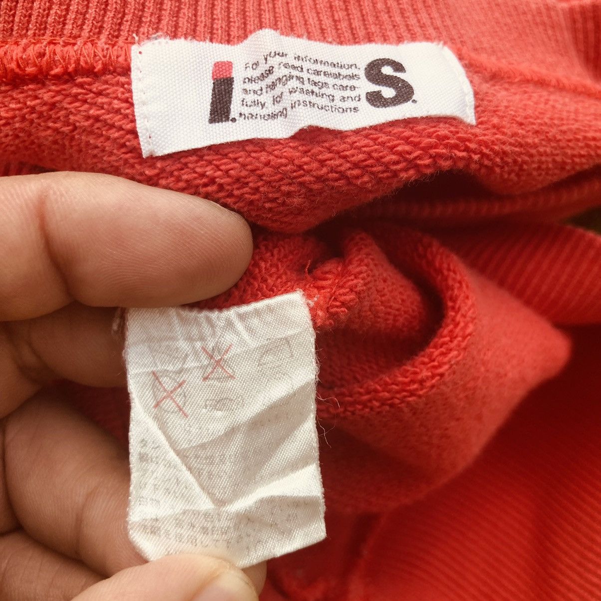 Issey Miyake × Vintage ISSEY MIYAKE IS FLORAL SWEATSHIRT SWEATSHIRT Size US L / EU 52-54 / 3 - 9 Thumbnail