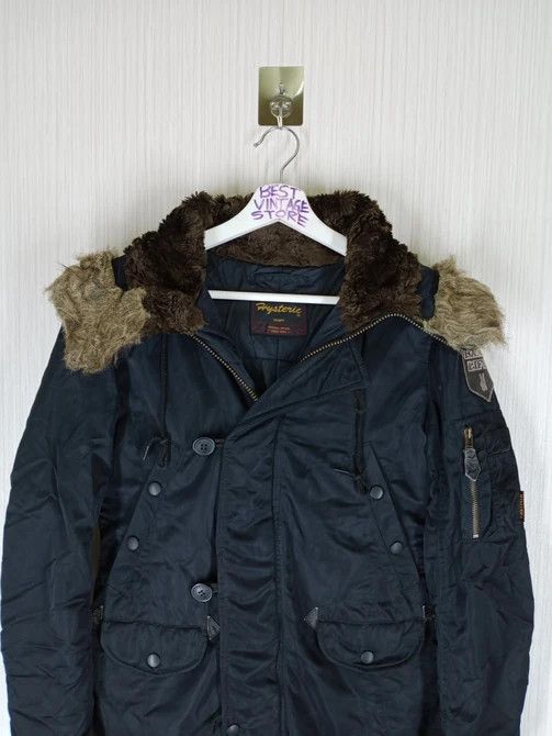 Hysteric Glamour RARE VINTAGE HYSTERIC GLAMOUR PUNK HOODIE BOMBER JACKET Size US S / EU 44-46 / 1 - 10 Thumbnail