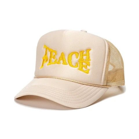 Limited Release Teach Peace Trucker Hat