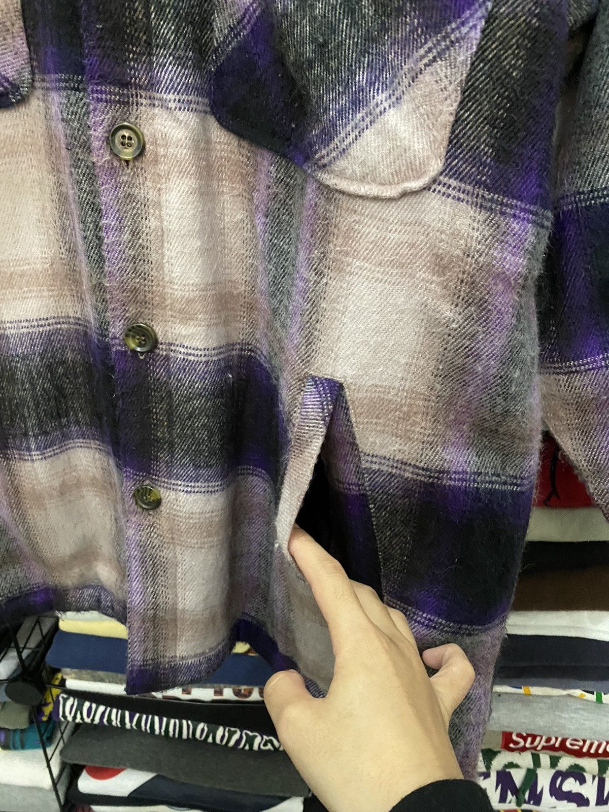 Flannel × Japanese Brand Bright light Flannel Jacket Size US M / EU 48-50 / 2 - 5 Thumbnail