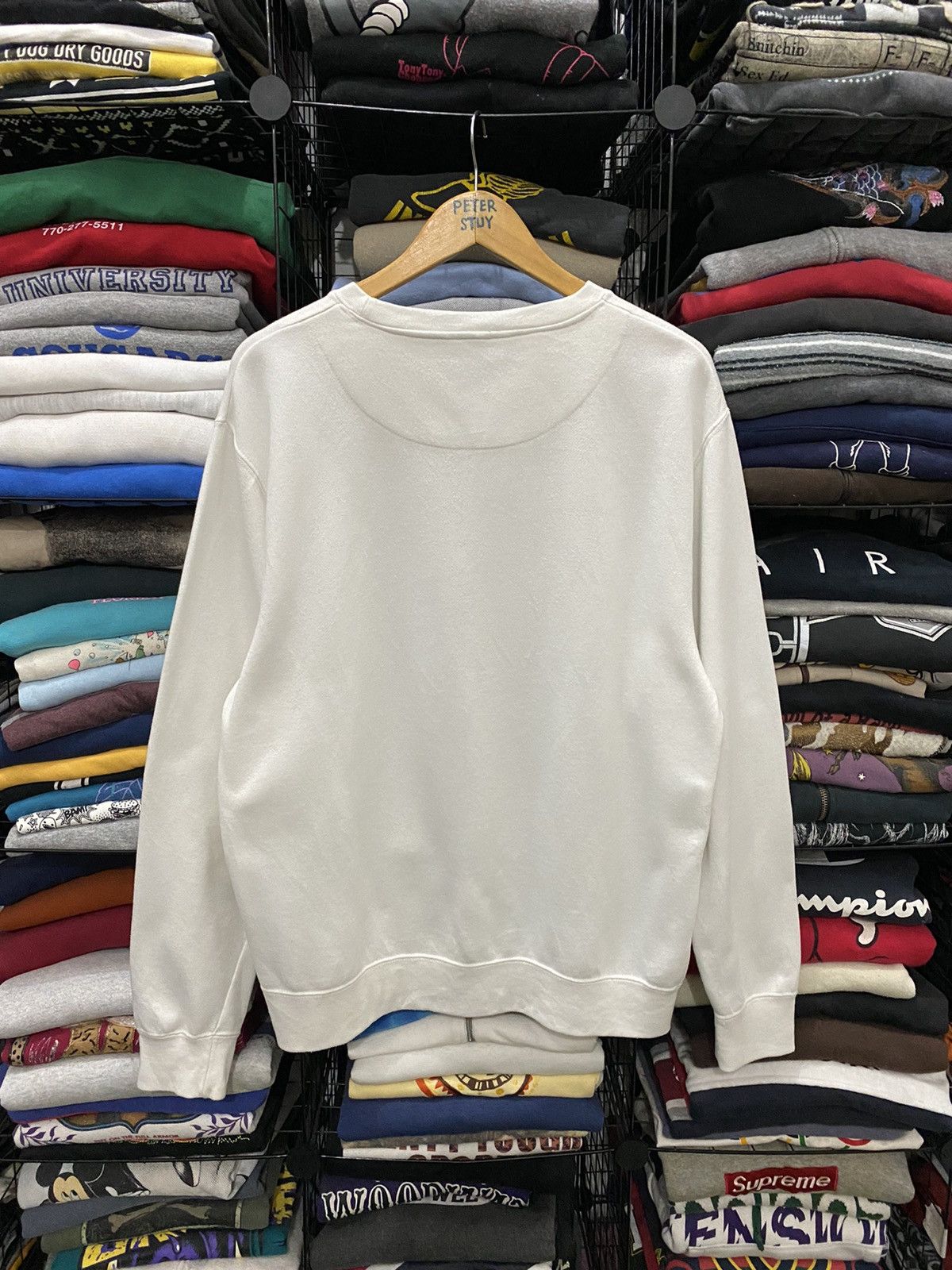 Japanese Brand Larkins american culture sweater big logo Size US L / EU 52-54 / 3 - 3 Thumbnail