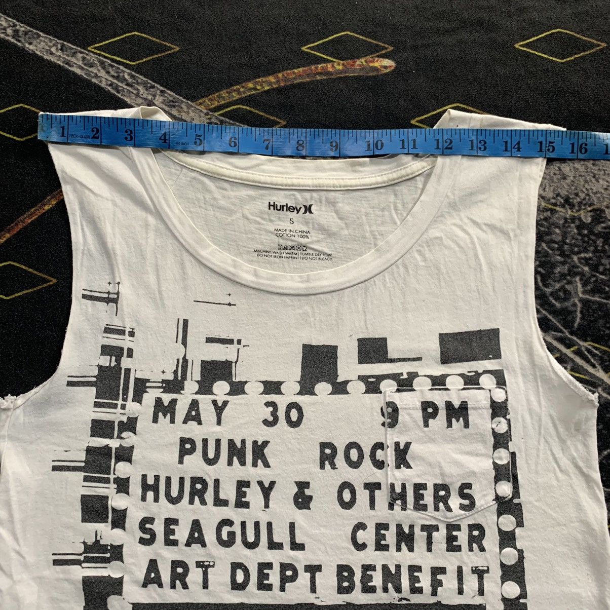 Japanese Brand × Seditionaries ✨HURLEY PUNK ROCK SLEEVELESS TANK TOP Size US S / EU 44-46 / 1 - 7 Thumbnail