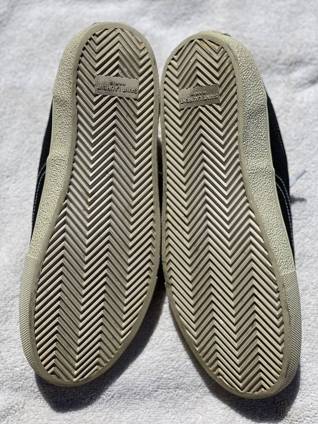 Saint Laurent Paris Saint Laurent pin embellished skate sneakers Size US 10 / EU 43 - 10 Thumbnail