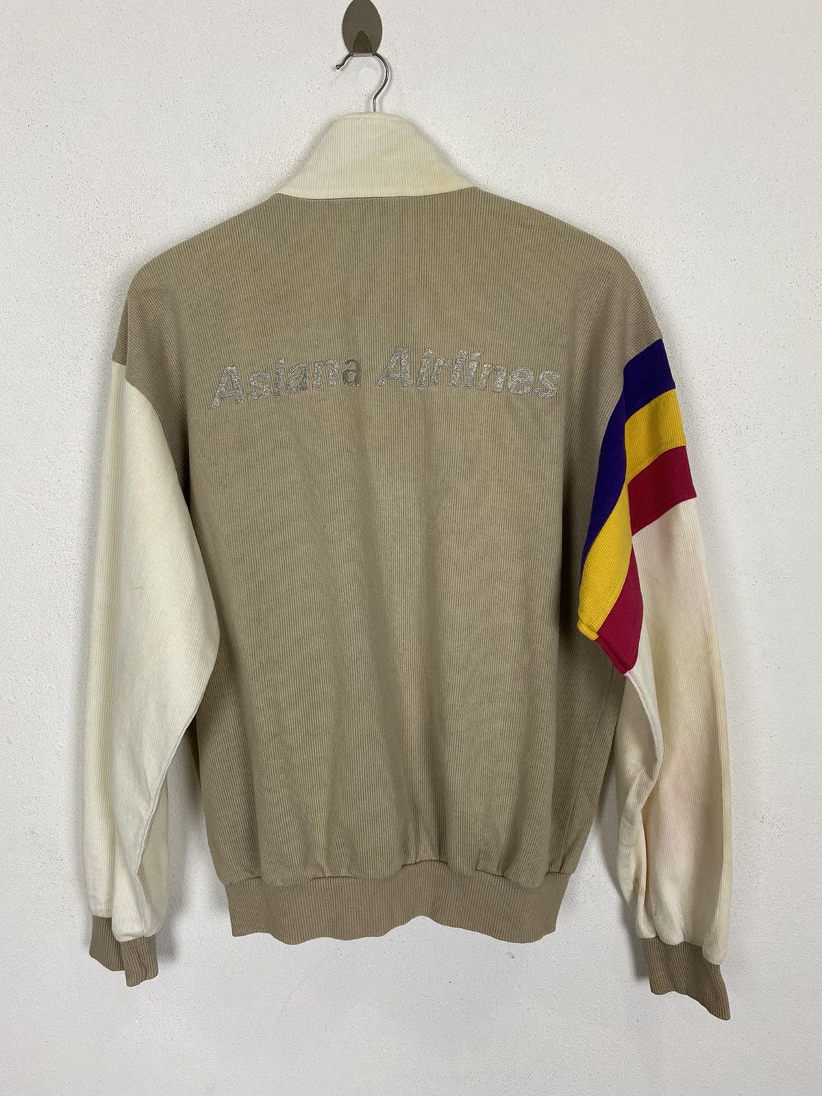 Vintage VINTAGE ASIANA AIRLINES WORKER SWEATER Size US L / EU 52-54 / 3 - 2 Thumbnail