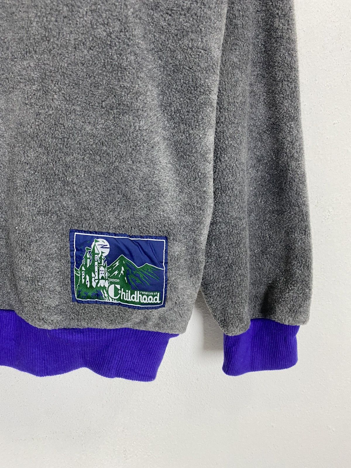 Japanese Brand CHILD HOOD FLEECE SWEATER Size US L / EU 52-54 / 3 - 4 Thumbnail