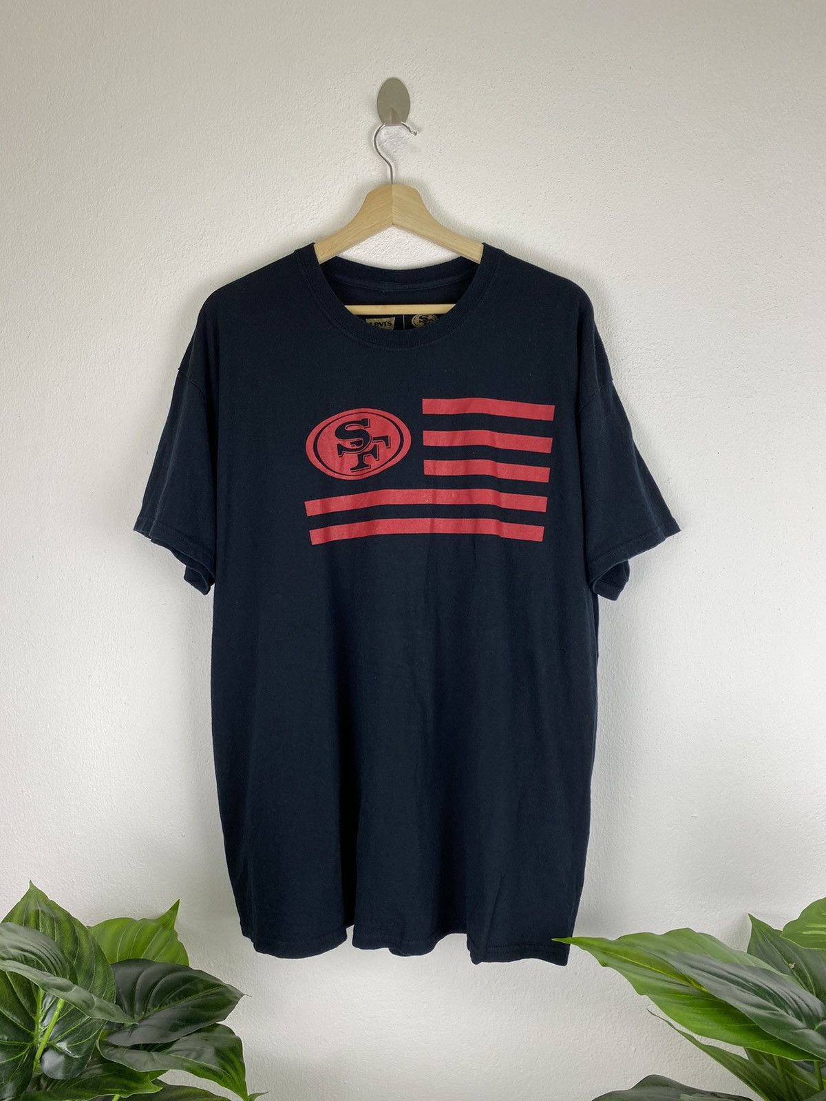 Levi's × MLB Levi’s x SF Black T-shirt Size US XL / EU 56 / 4 - 1 Thumbnail