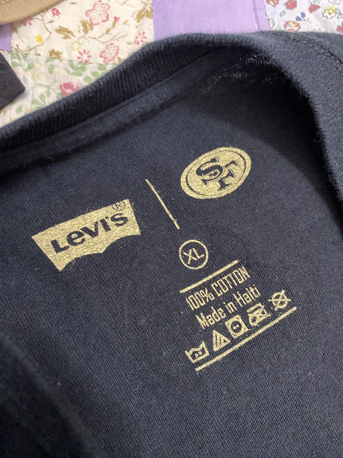 Levi's × MLB Levi’s x SF Black T-shirt Size US XL / EU 56 / 4 - 5 Thumbnail