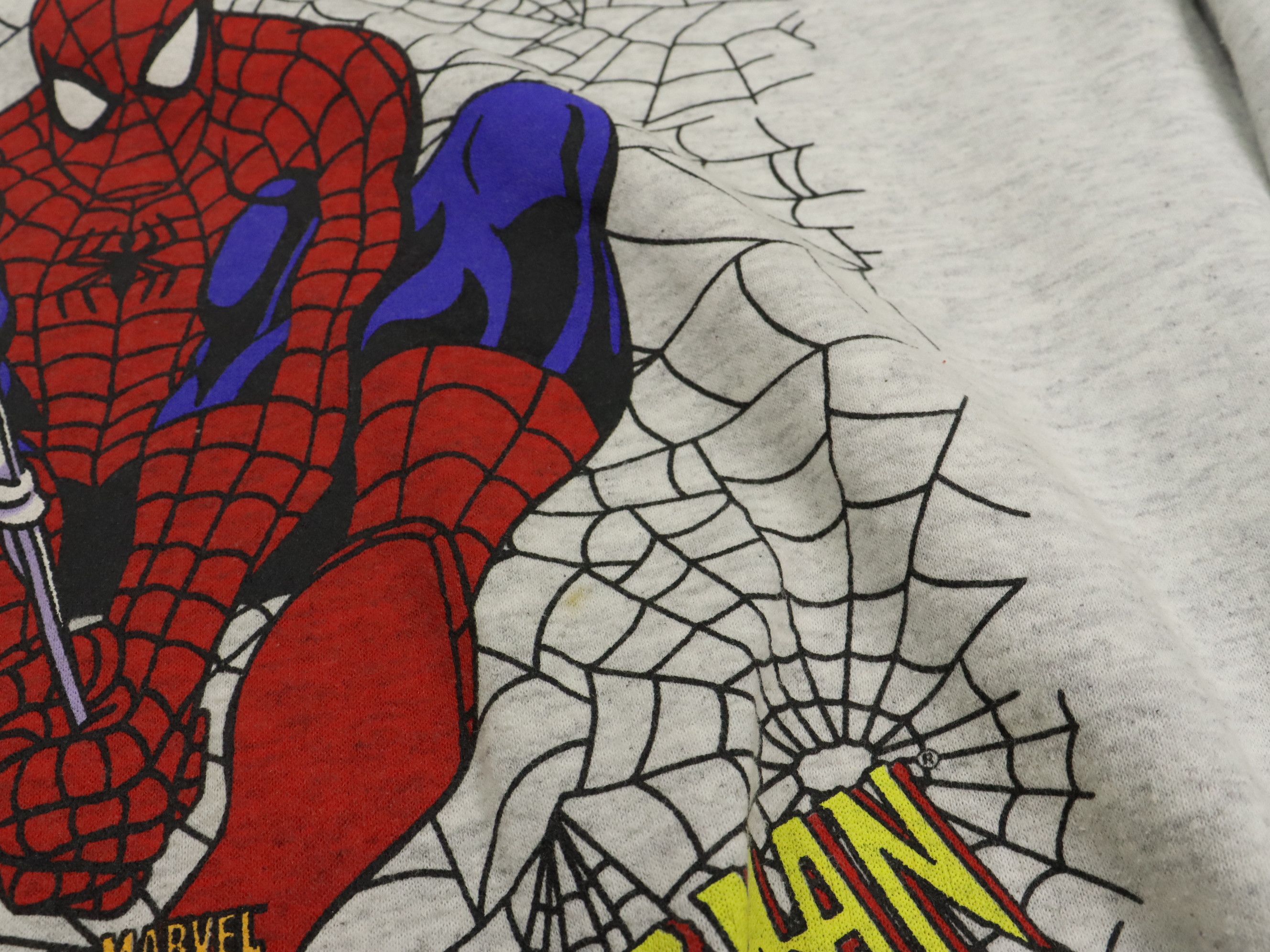 Marvel Comics × Vintage Vintage 90's 1994 Spiderman Marvel Comic Sweatshirt US MADE Size US XS / EU 42 / 0 - 10 Thumbnail