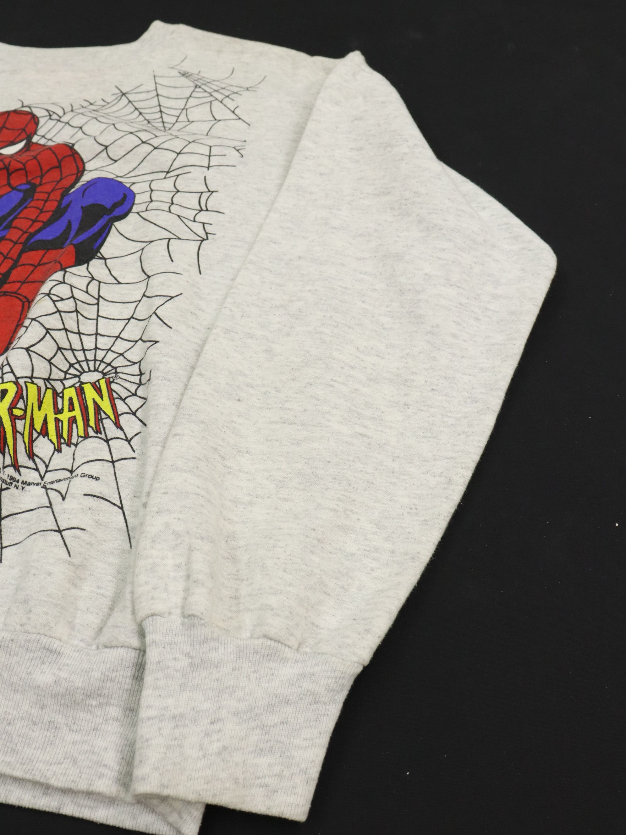Marvel Comics × Vintage Vintage 90's 1994 Spiderman Marvel Comic Sweatshirt US MADE Size US XS / EU 42 / 0 - 12 Thumbnail