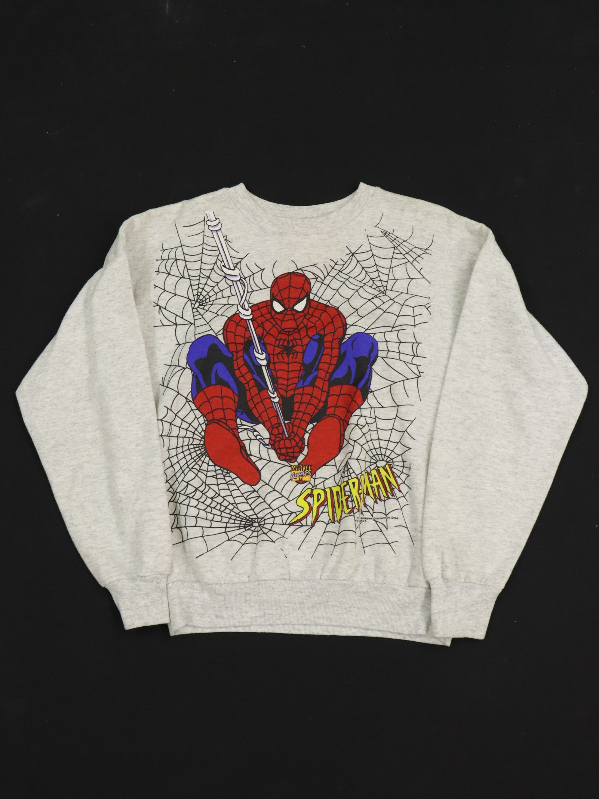 Marvel Comics × Vintage Vintage 90's 1994 Spiderman Marvel Comic Sweatshirt US MADE Size US XS / EU 42 / 0 - 3 Thumbnail