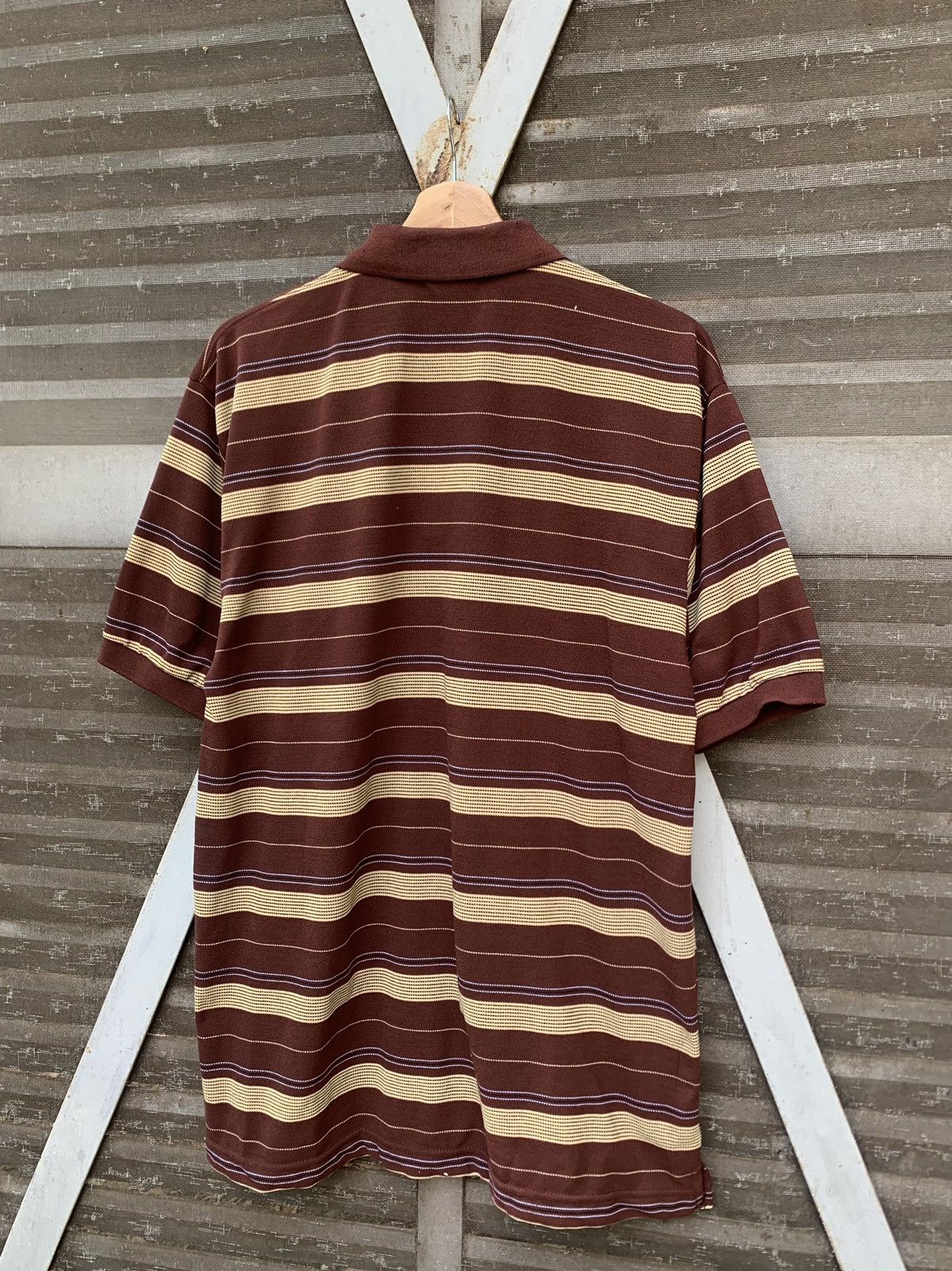 Paul Smith 👹Paul Smith London Polo Striped Size US XL / EU 56 / 4 - 6 Thumbnail