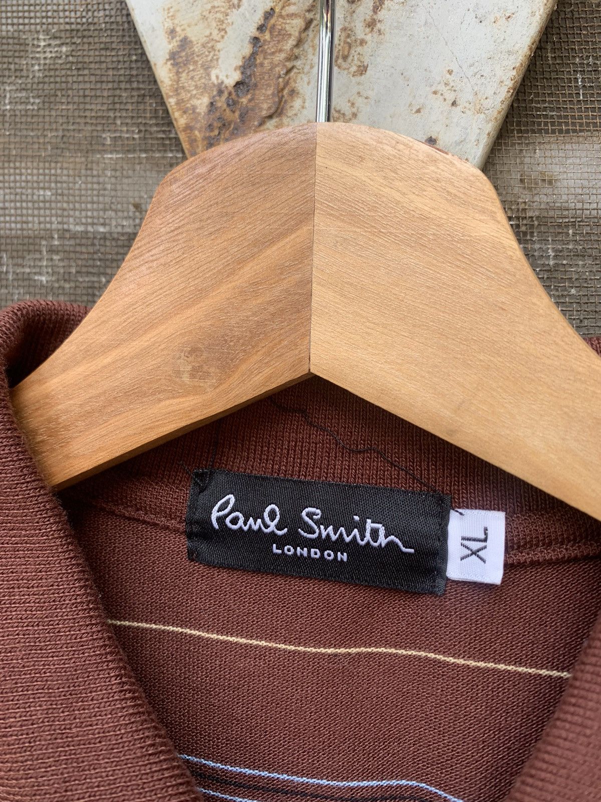 Paul Smith 👹Paul Smith London Polo Striped Size US XL / EU 56 / 4 - 9 Thumbnail