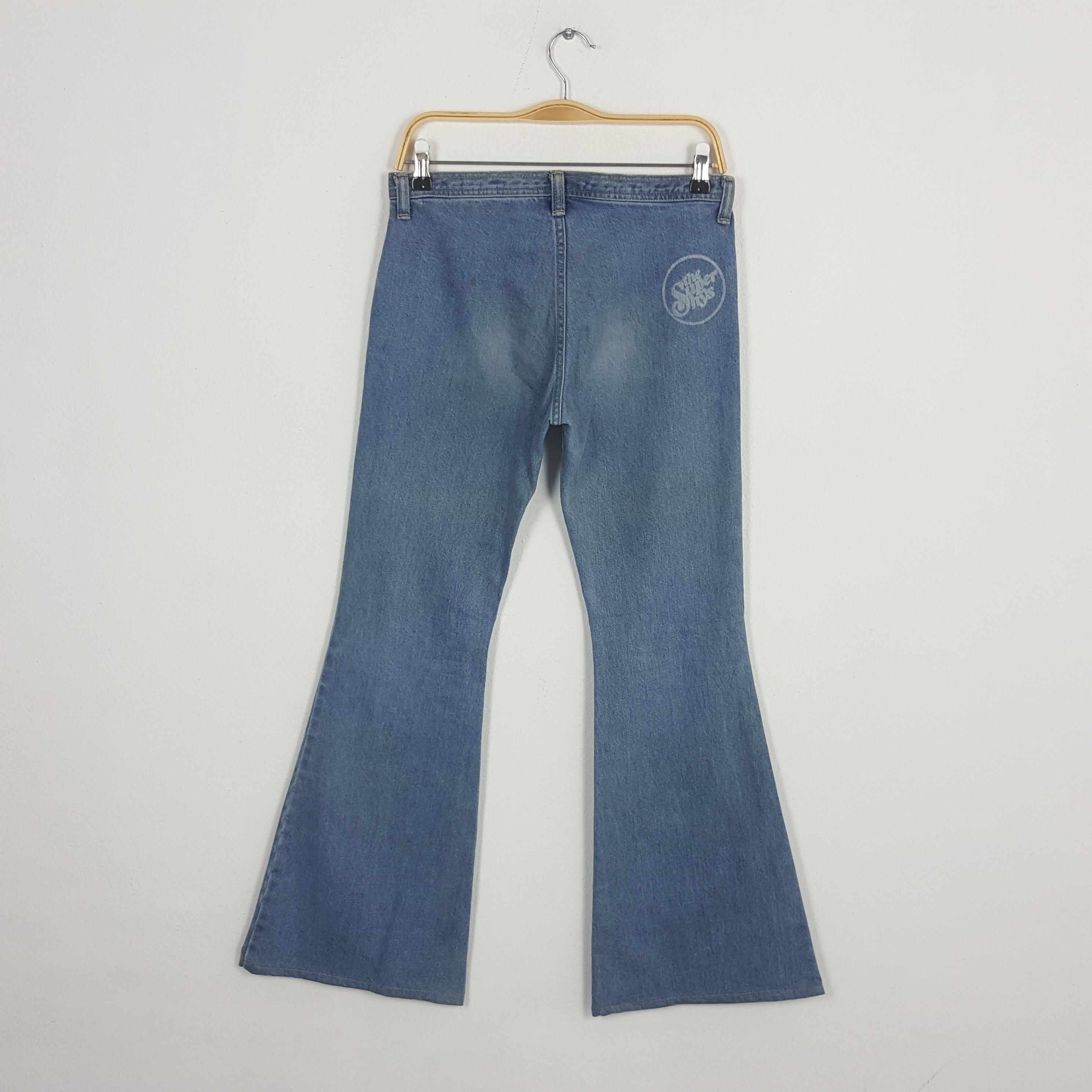 Hysteric Glamour × Japanese Brand Vintage HYSTERIC GLAMOUR Japanese Brand Face Bootcut Jeans Size 31" - 4 Thumbnail
