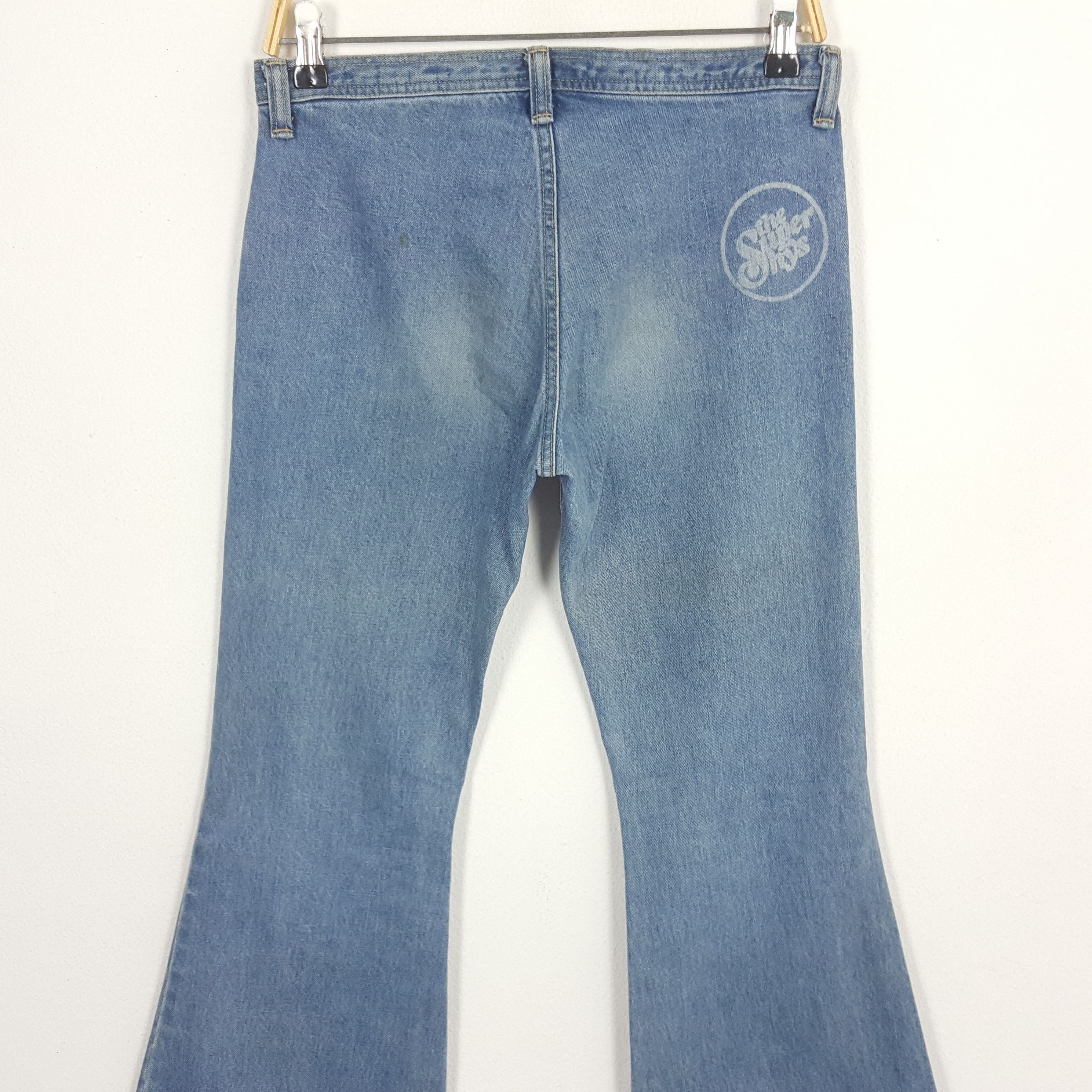 Hysteric Glamour × Japanese Brand Vintage HYSTERIC GLAMOUR Japanese Brand Face Bootcut Jeans Size 31" - 5 Thumbnail
