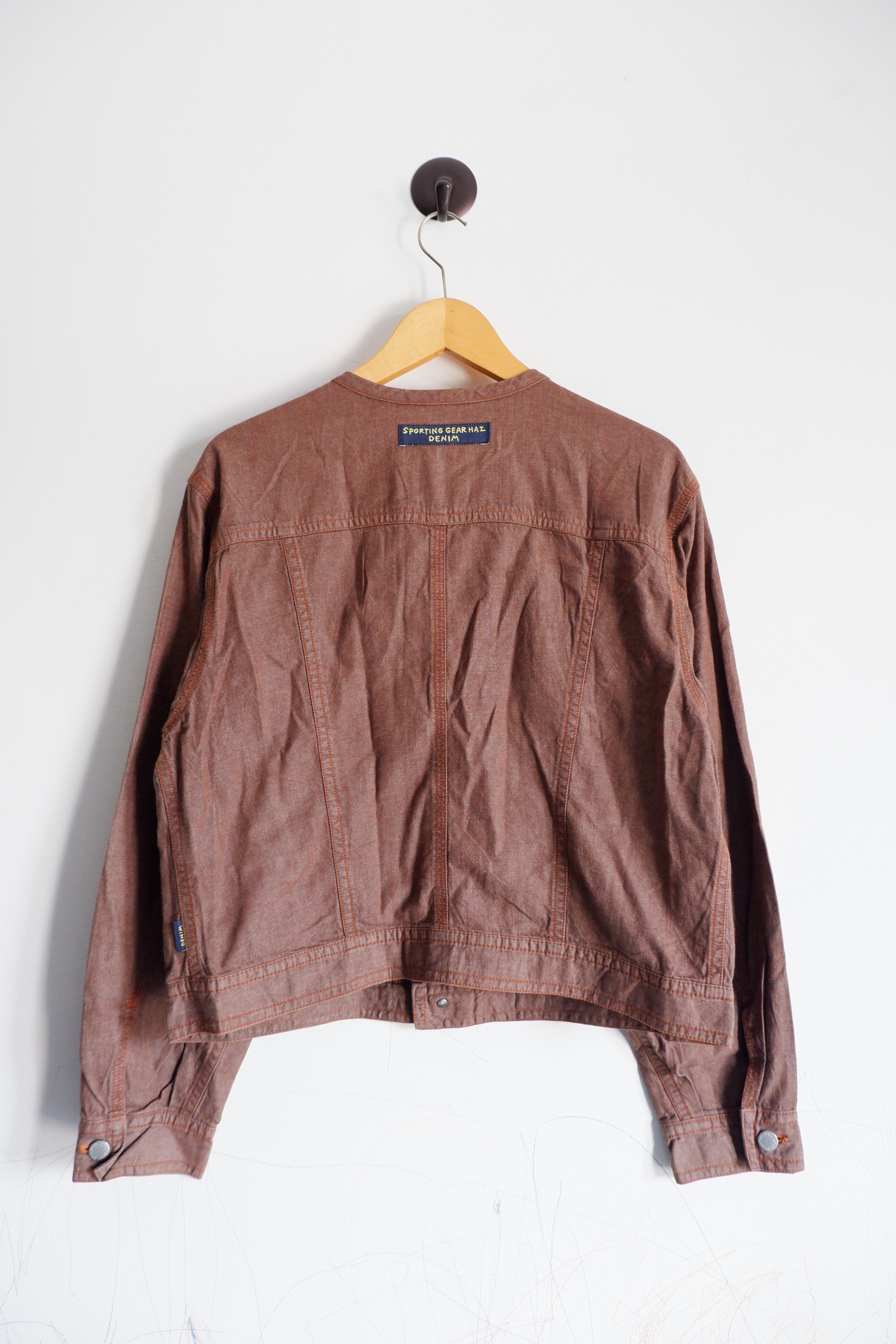 Hai Sporting Gear Vintage Hai Sporting Gear Cropped Denim Jacket Size M / US 6-8 / IT 42-44 - 2 Thumbnail