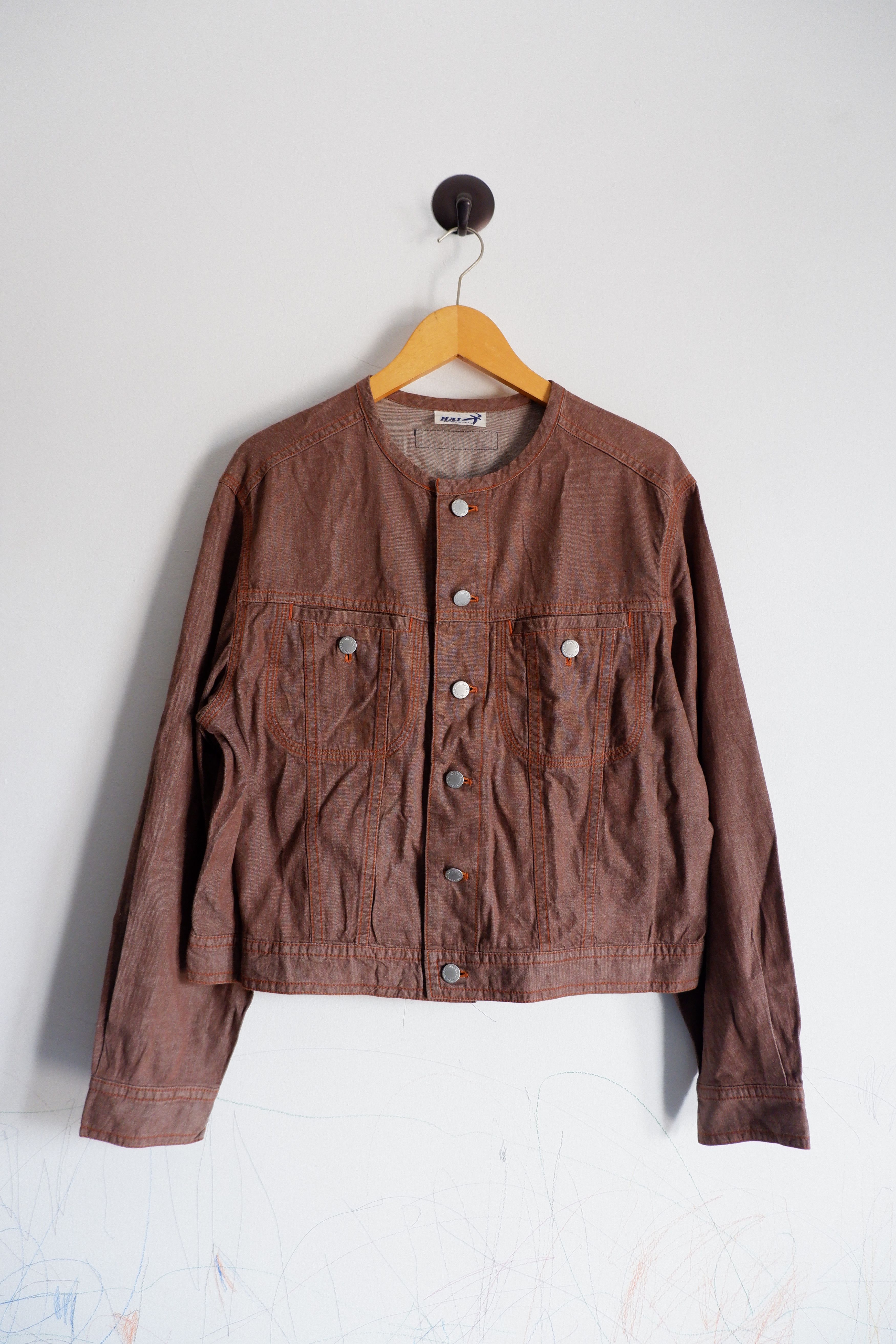 Hai Sporting Gear Vintage Hai Sporting Gear Cropped Denim Jacket Size M / US 6-8 / IT 42-44 - 1 Thumbnail