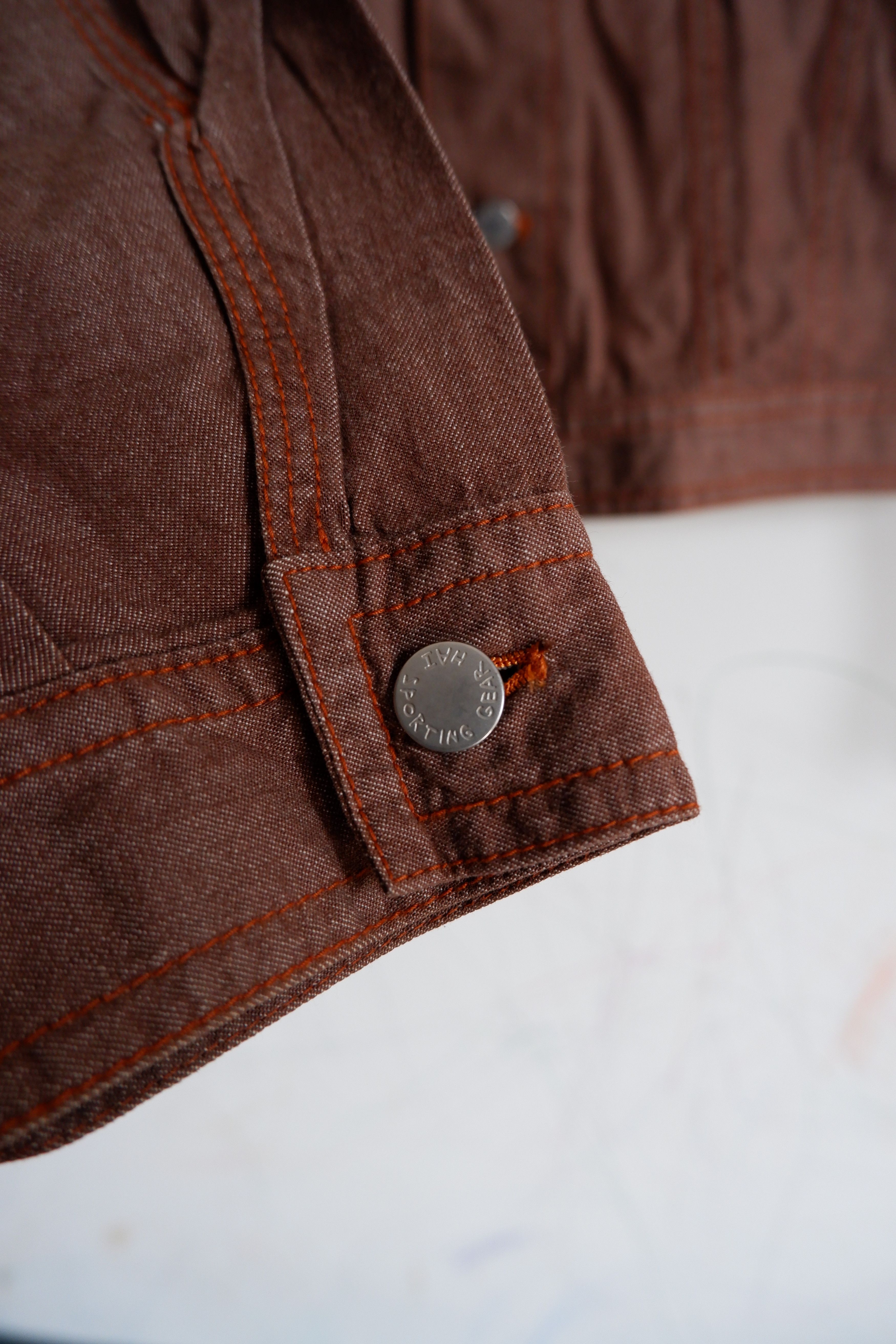 Hai Sporting Gear Vintage Hai Sporting Gear Cropped Denim Jacket Size M / US 6-8 / IT 42-44 - 4 Thumbnail