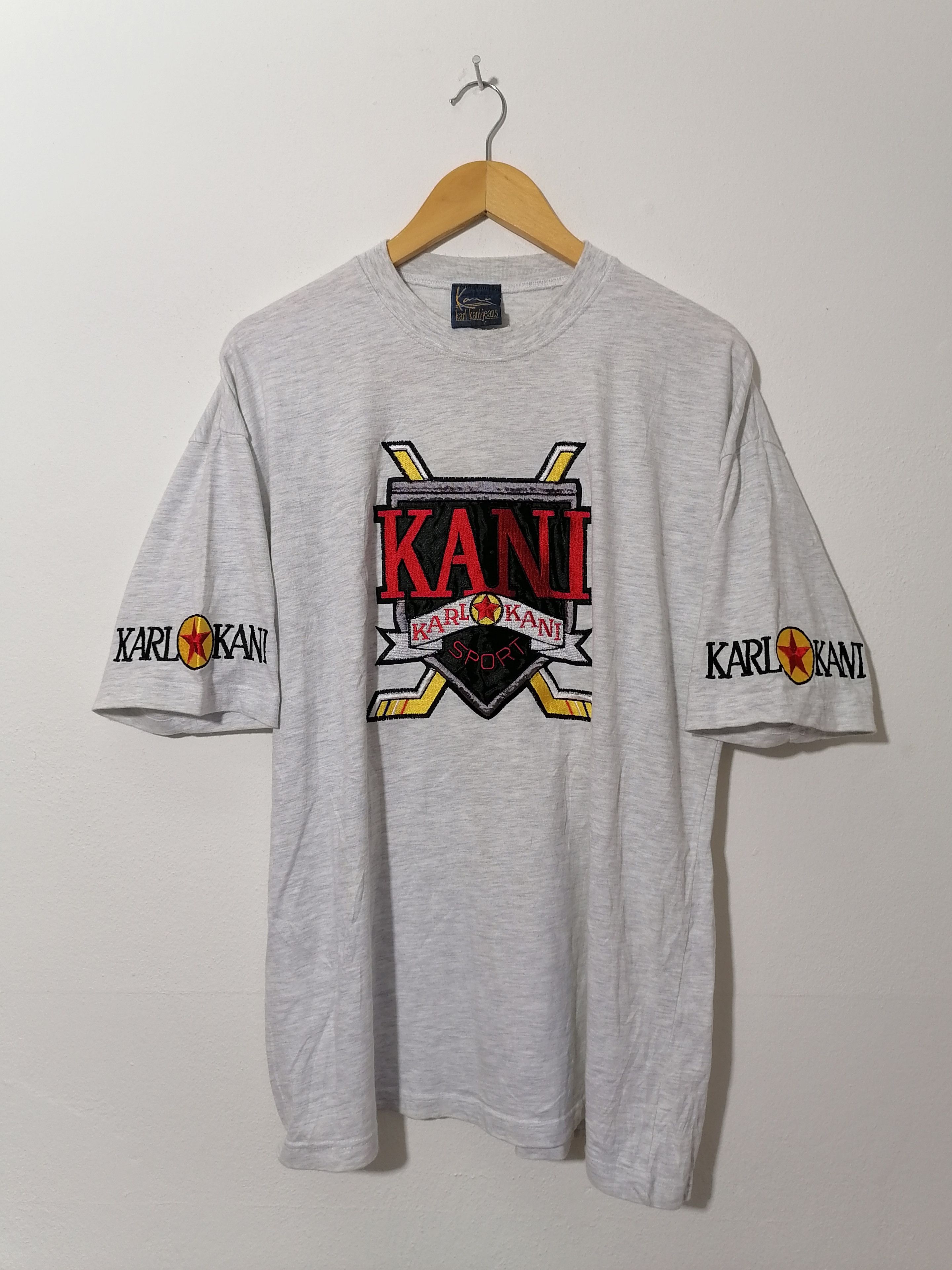 Designer × Karl Kani Karl Kani Sport Embroidered Tee Size US L / EU 52-54 / 3 - 1 Thumbnail