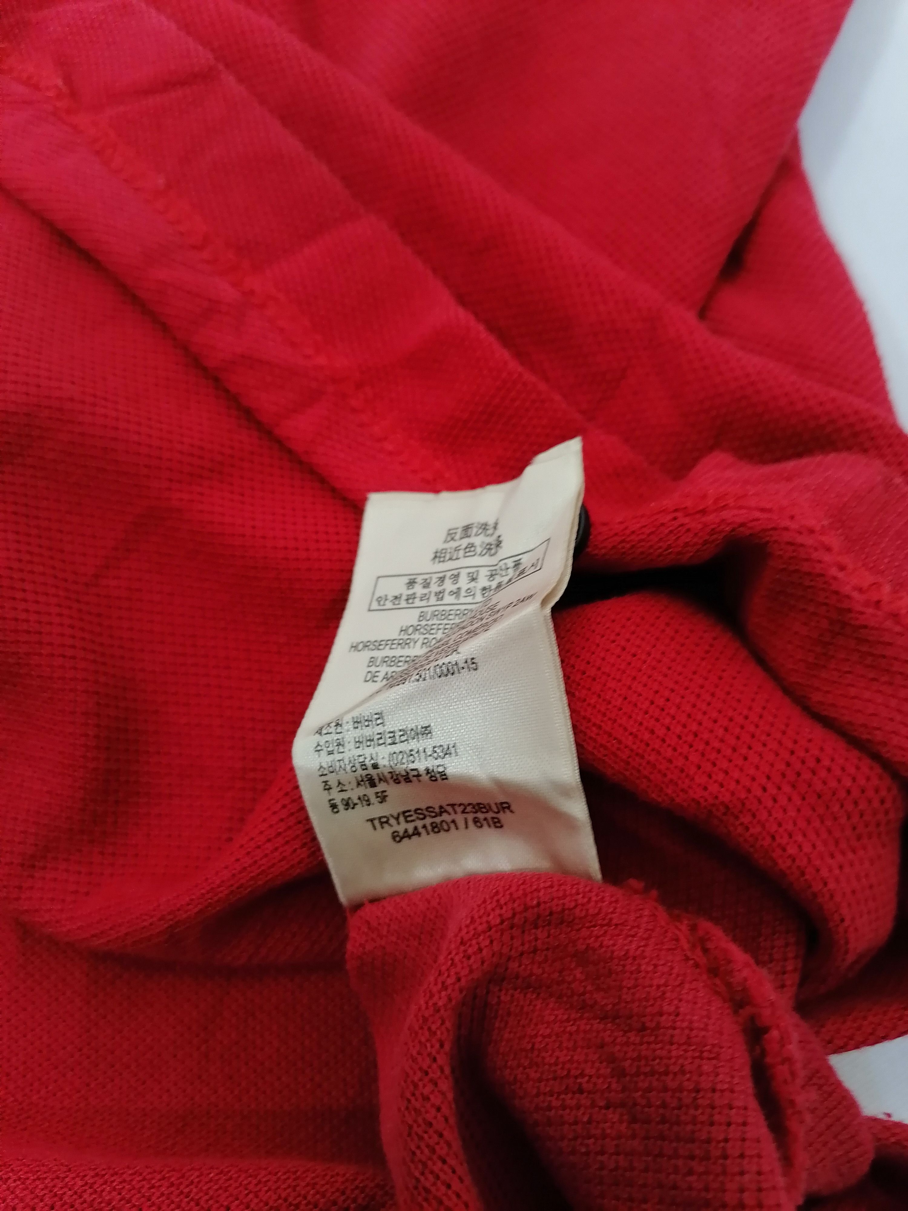 Burberry Burberry's Polos Shirt Size US XL / EU 56 / 4 - 7 Thumbnail