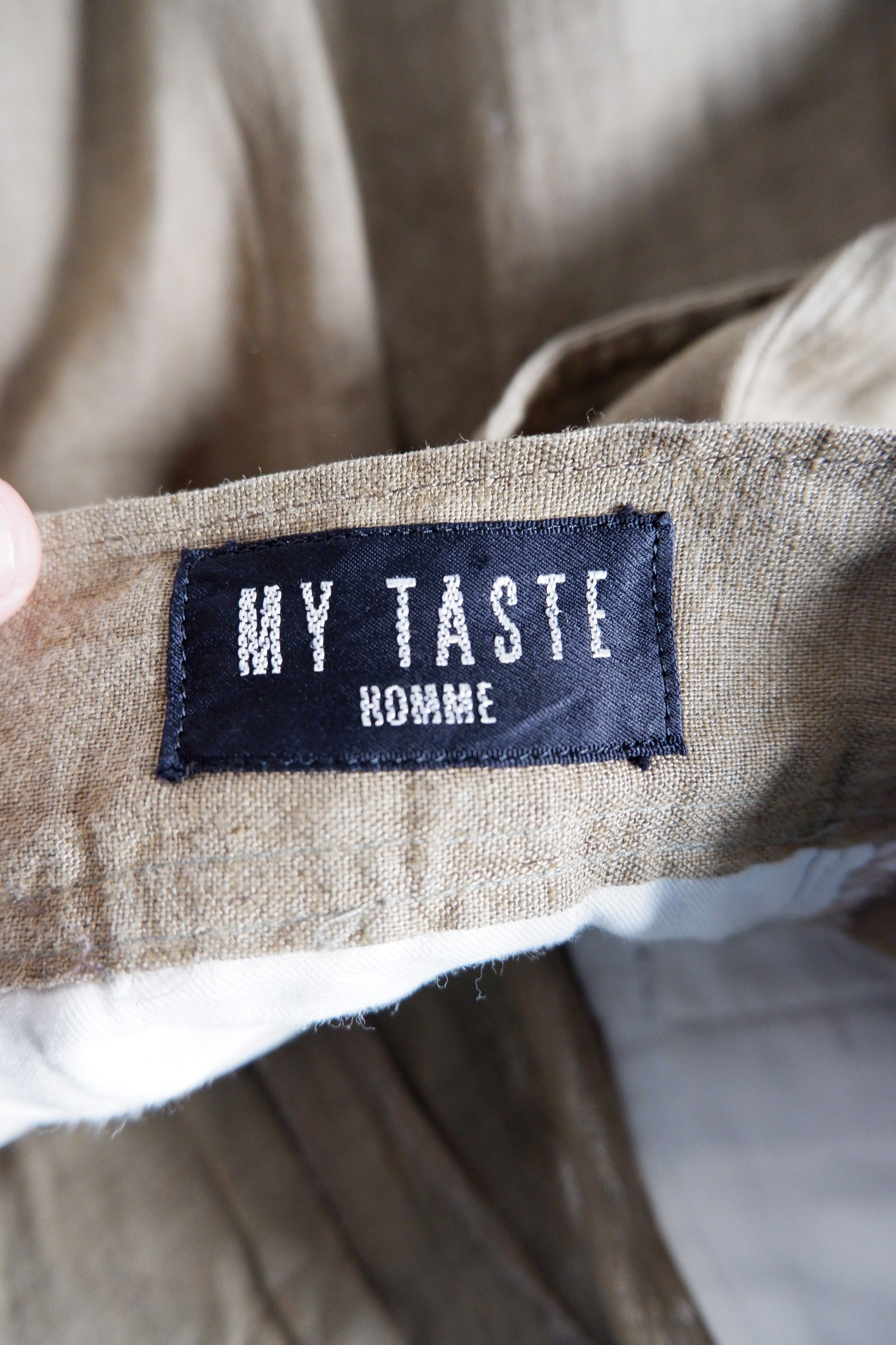 Japanese Brand Vintage My Taste Homme Linen Pants Size US 34 / EU 50 - 8 Thumbnail