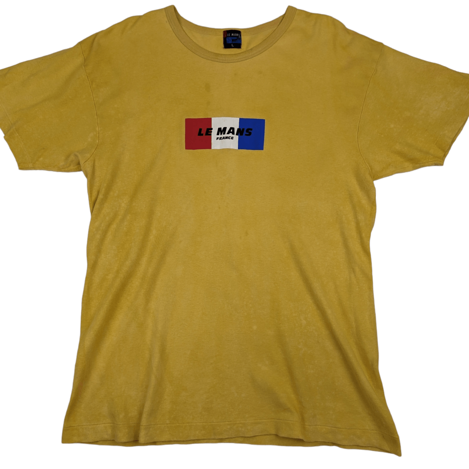 NASCAR × Vintage Vintage 90's LE MANS Sport Car Race T-Shirt Single Stitches Size US L / EU 52-54 / 3 - 3 Thumbnail