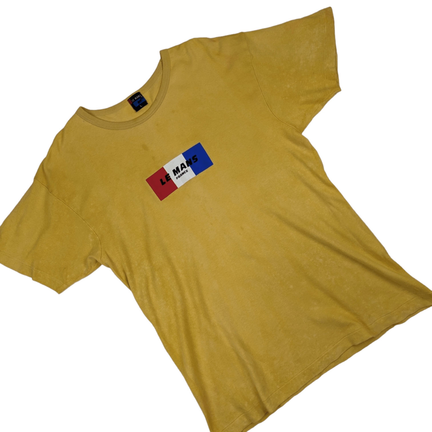 NASCAR × Vintage Vintage 90's LE MANS Sport Car Race T-Shirt Single Stitches Size US L / EU 52-54 / 3 - 2 Thumbnail
