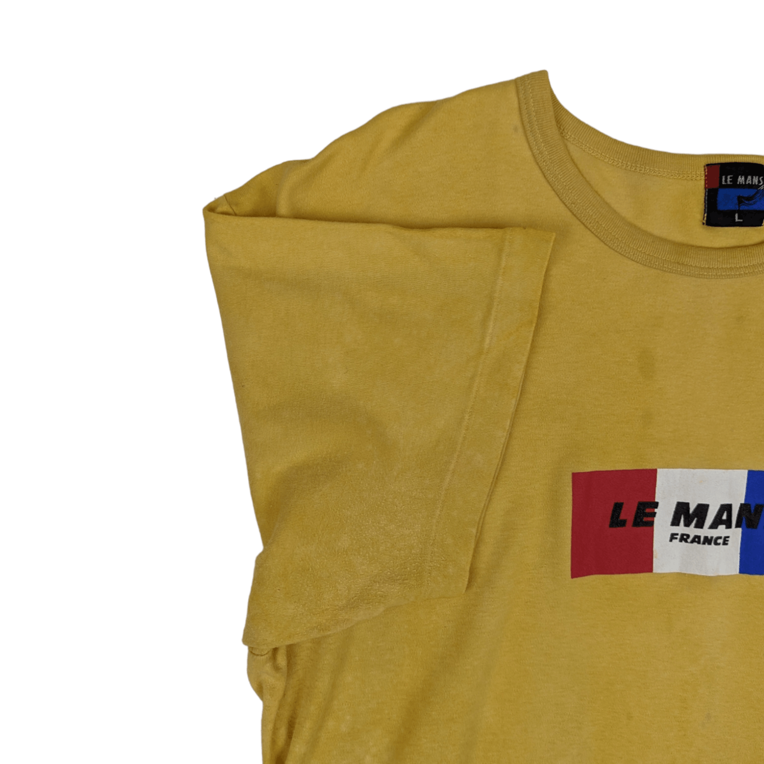 NASCAR × Vintage Vintage 90's LE MANS Sport Car Race T-Shirt Single Stitches Size US L / EU 52-54 / 3 - 6 Thumbnail