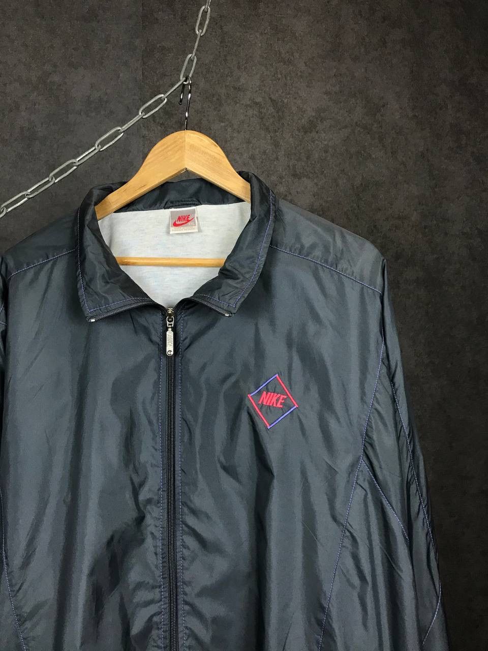 Nike Nike swoosh streetwear vintage overprinted light jacket Size US XXL / EU 58 / 5 - 3 Thumbnail