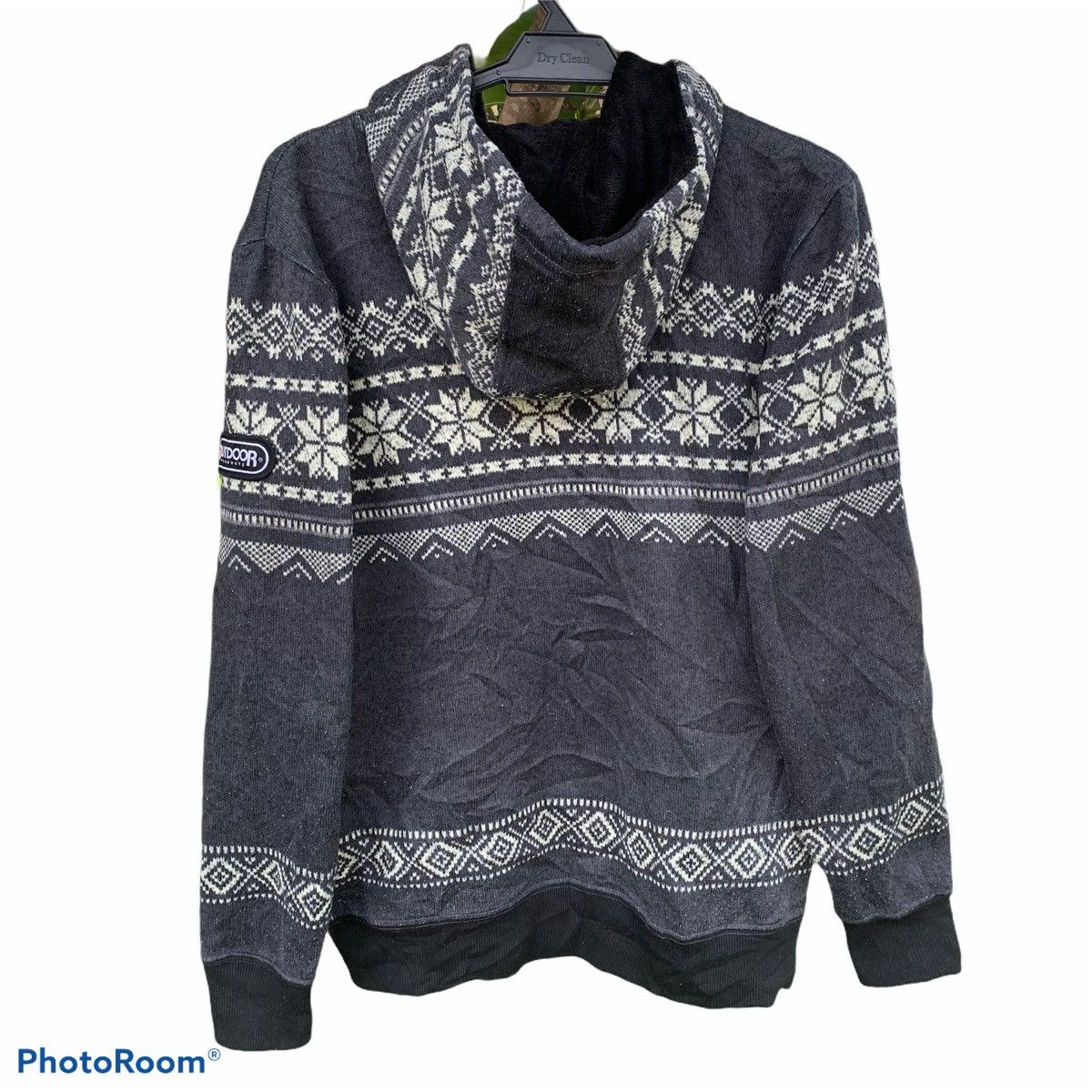 Japanese Brand Outdoor knitwear hoodie Size US L / EU 52-54 / 3 - 2 Thumbnail