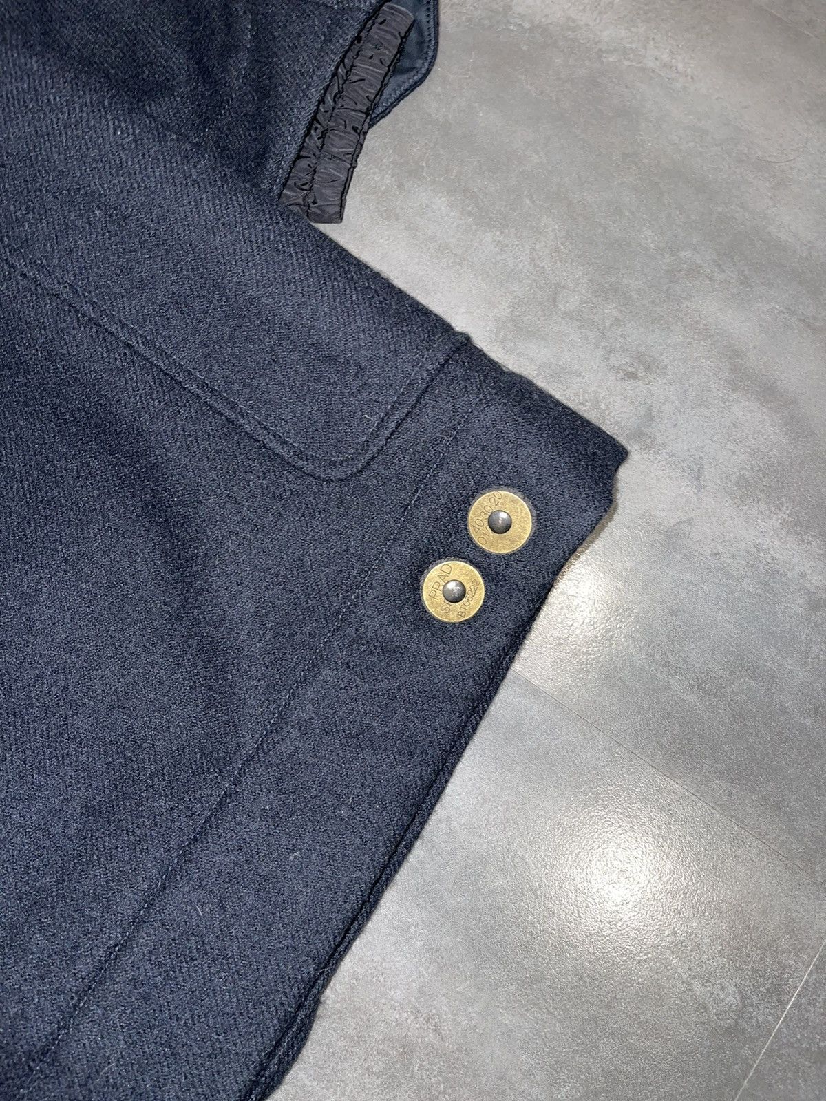 Prada Archive 90s Prada Navy Heavy Ski Big Pockets Coat Jacket Size US XXL / EU 58 / 5 - 17 Thumbnail