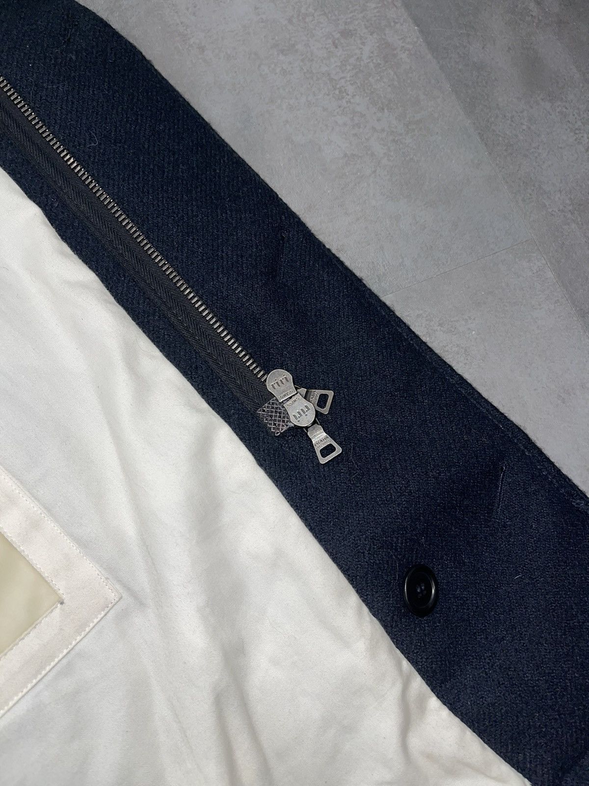 Prada Archive 90s Prada Navy Heavy Ski Big Pockets Coat Jacket Size US XXL / EU 58 / 5 - 18 Thumbnail