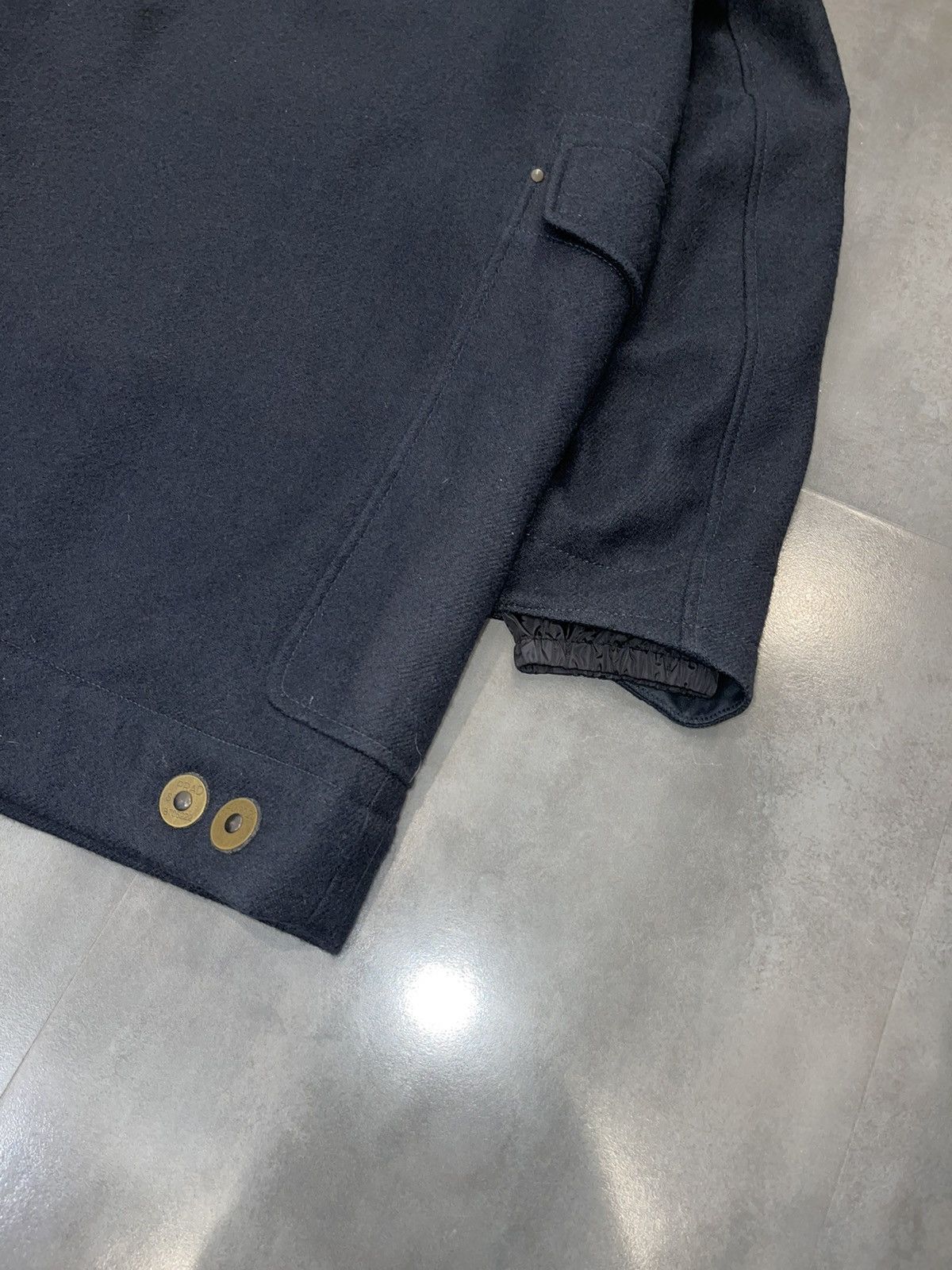 Prada Archive 90s Prada Navy Heavy Ski Big Pockets Coat Jacket Size US XXL / EU 58 / 5 - 10 Thumbnail