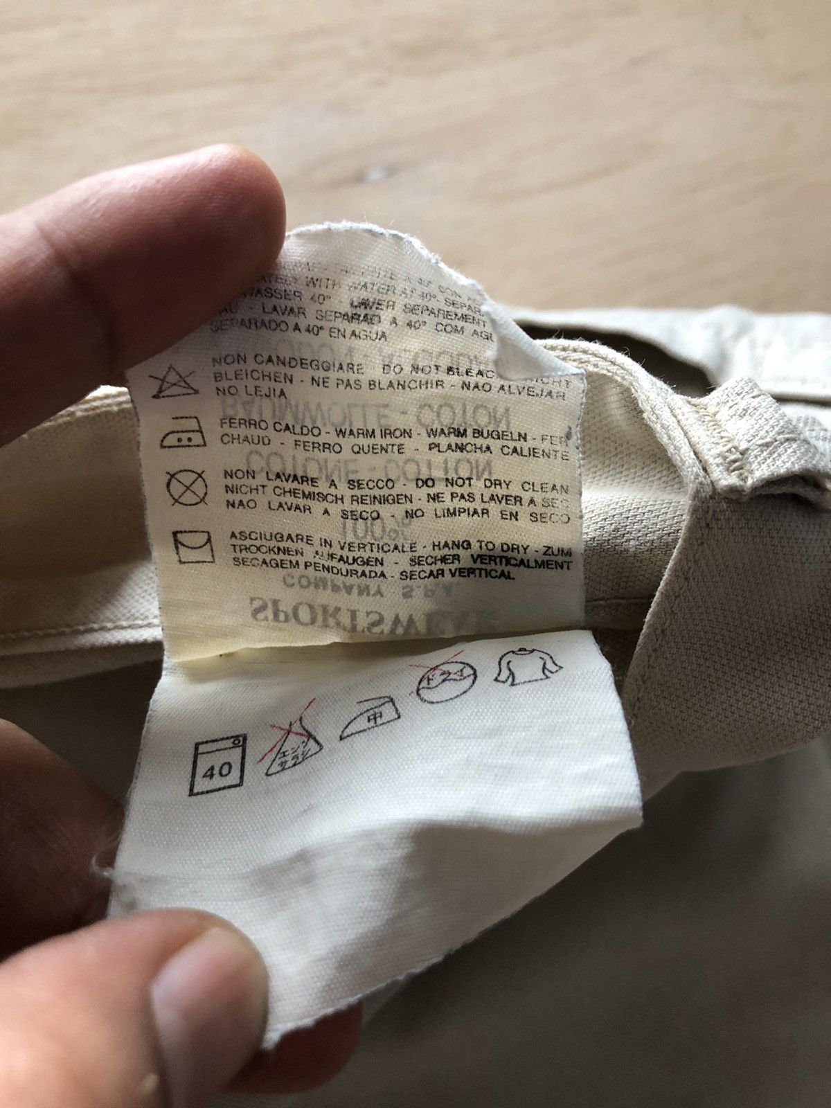 Stone Island SS01 lightweight cotton Trousers Size US 28 / EU 44 - 11 Thumbnail