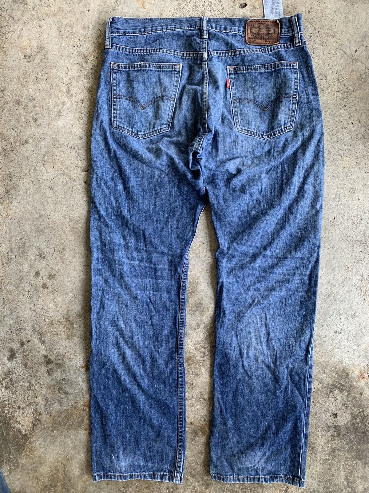 Levi's Levis 514 single ®️ distressed denim Size US 34 / EU 50 - 10 Thumbnail