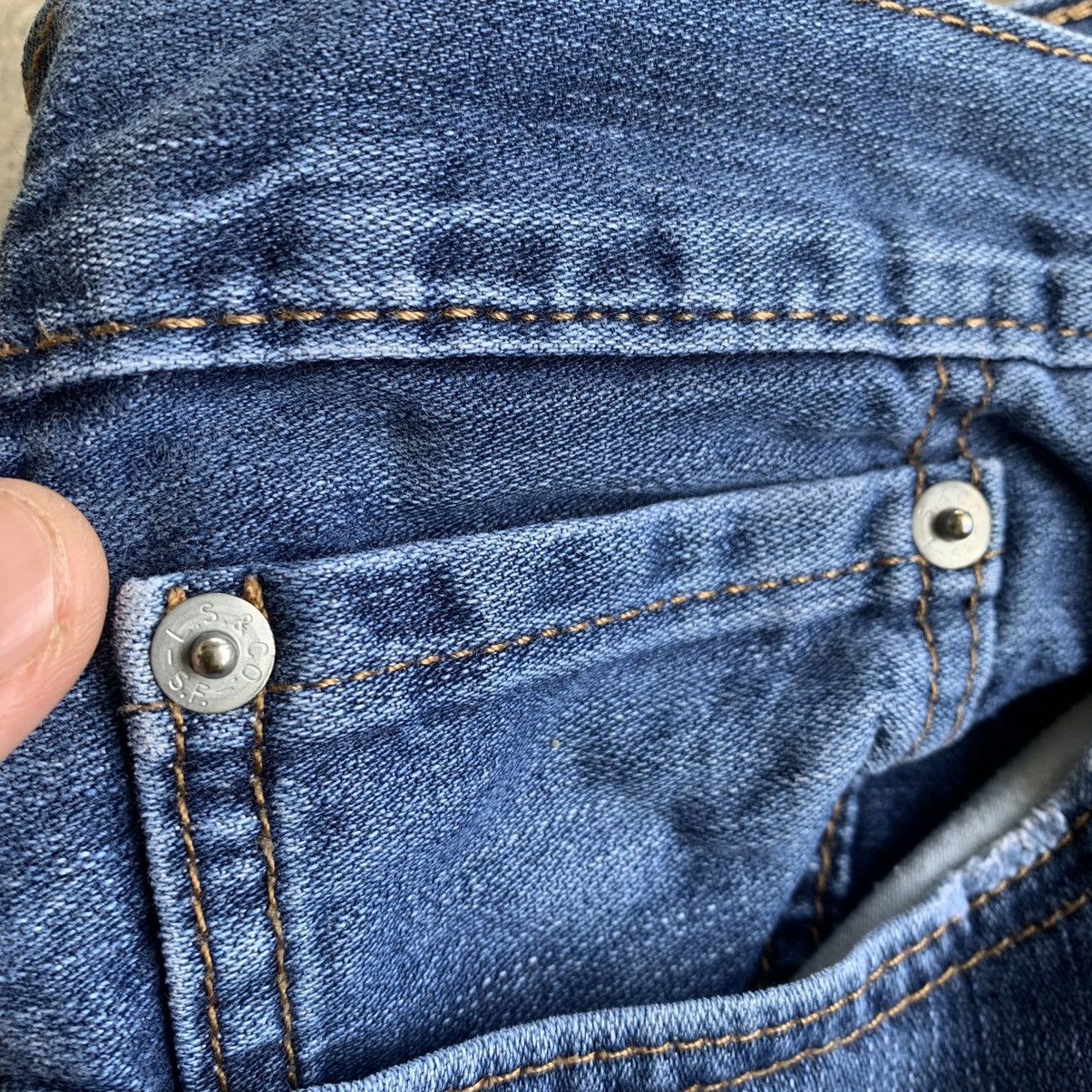 Levi's Levis 514 single ®️ distressed denim Size US 34 / EU 50 - 12 Thumbnail