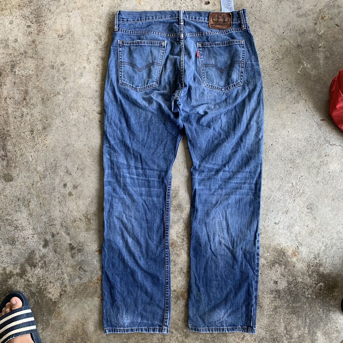Levi's Levis 514 single ®️ distressed denim Size US 34 / EU 50 - 2 Thumbnail